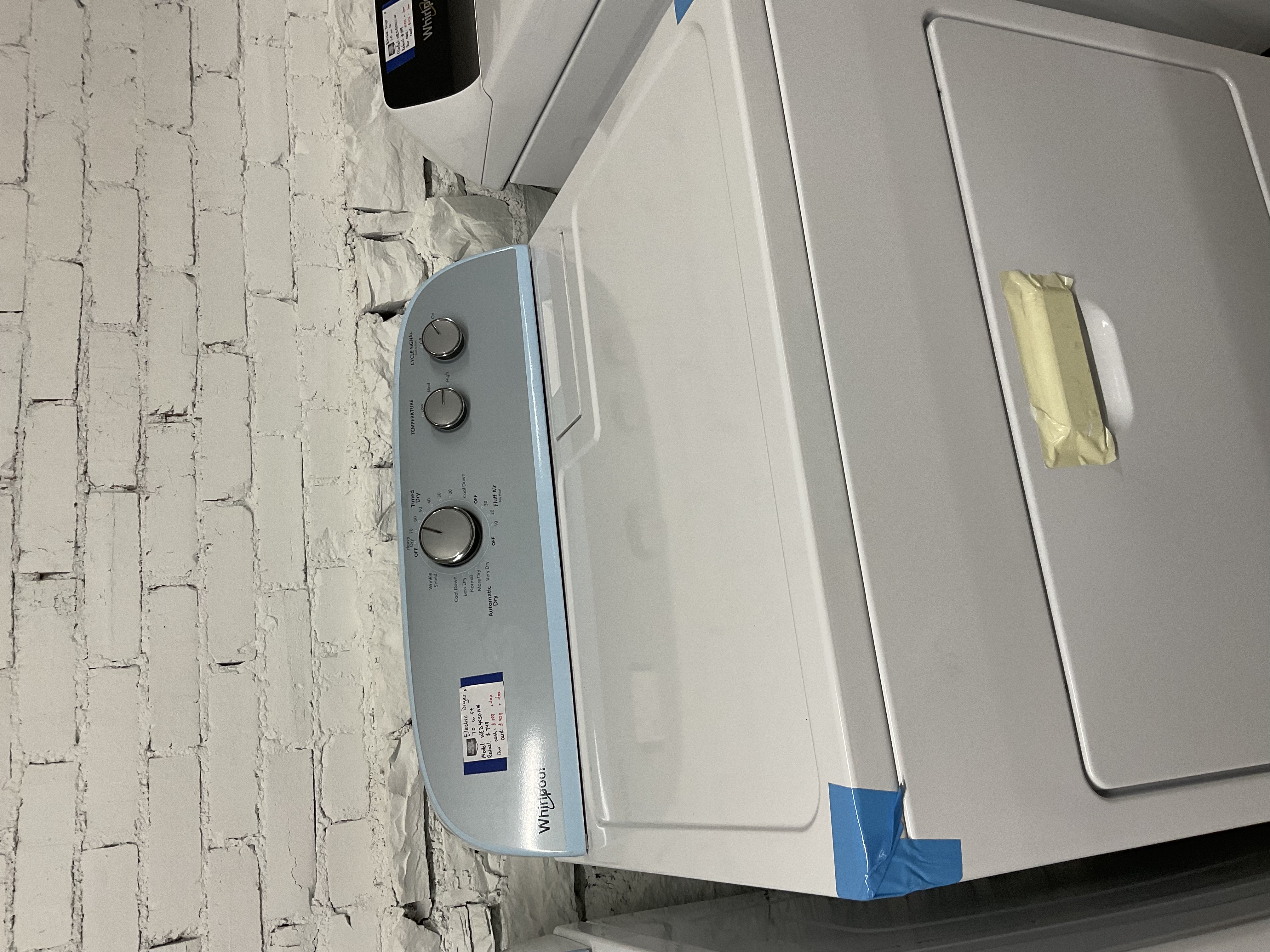 Electric Dryer 7.0 cu ft Model#WED4950HW