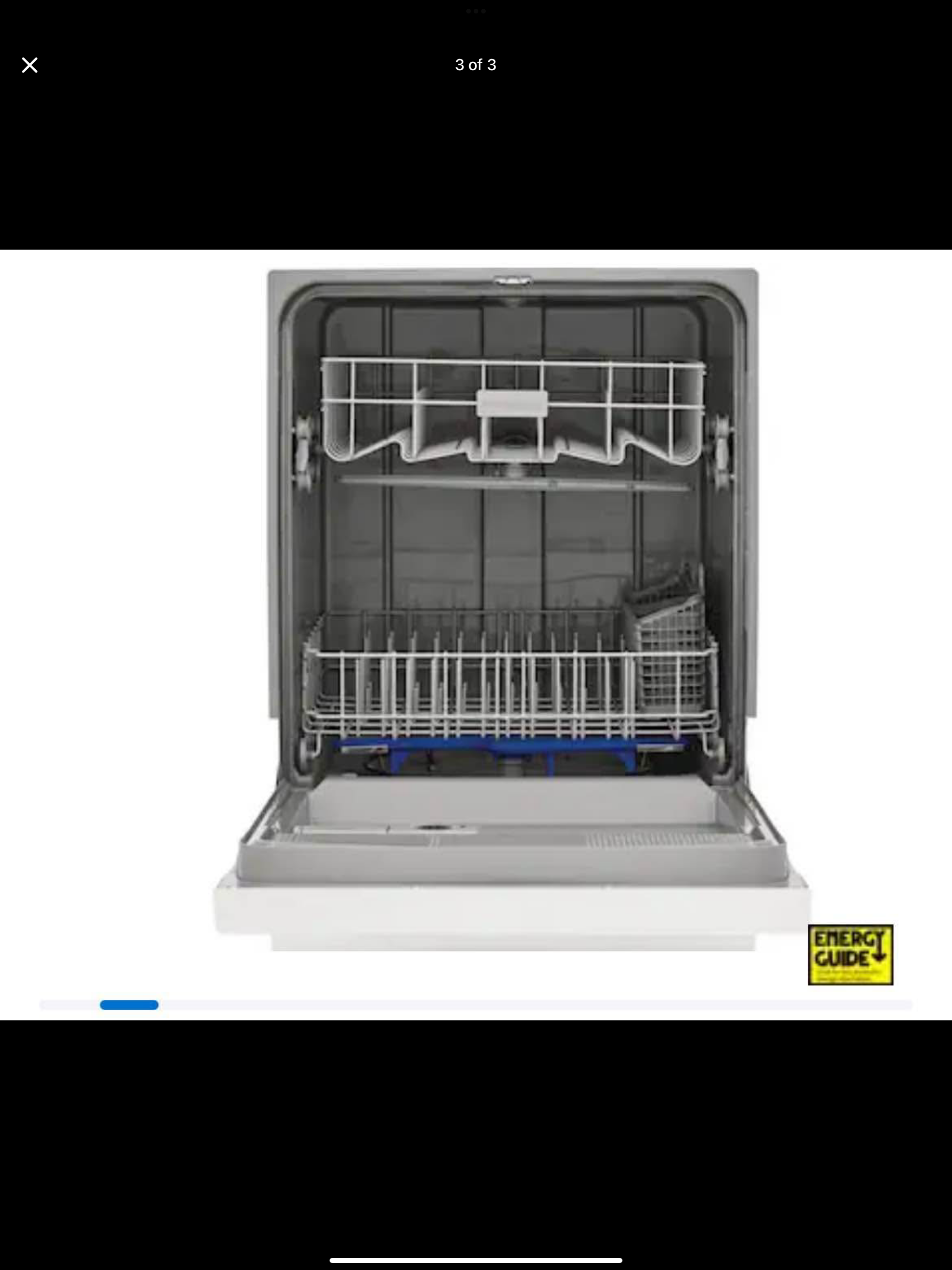 Dishwasher 24 inch Front Control Built-in - Model #FDPC4221AW