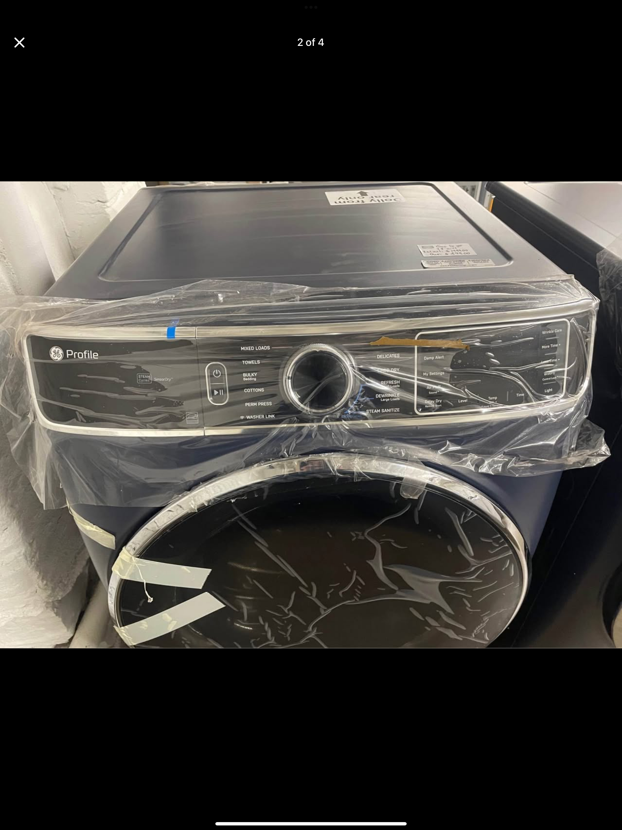 GE Profile Gas Dryer  Model # PFD87GSPVRS