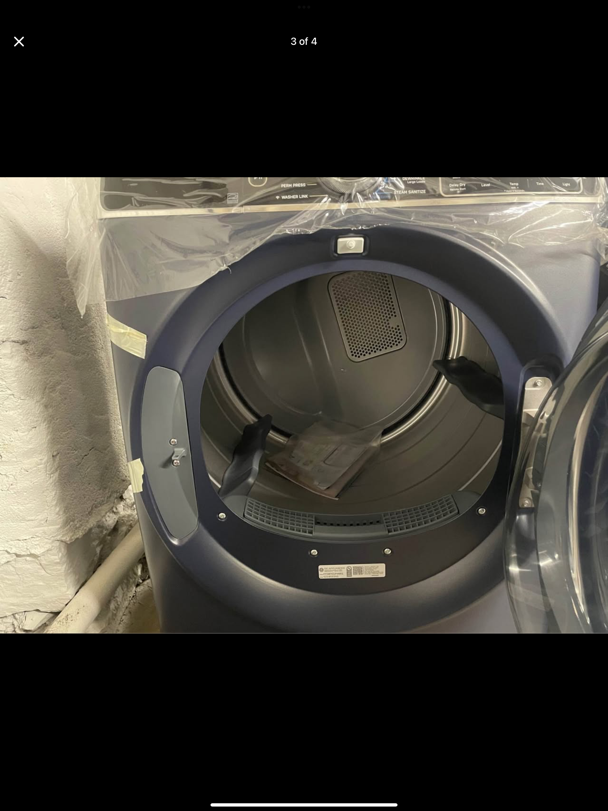 GE Profile Gas Dryer  Model # PFD87GSPVRS