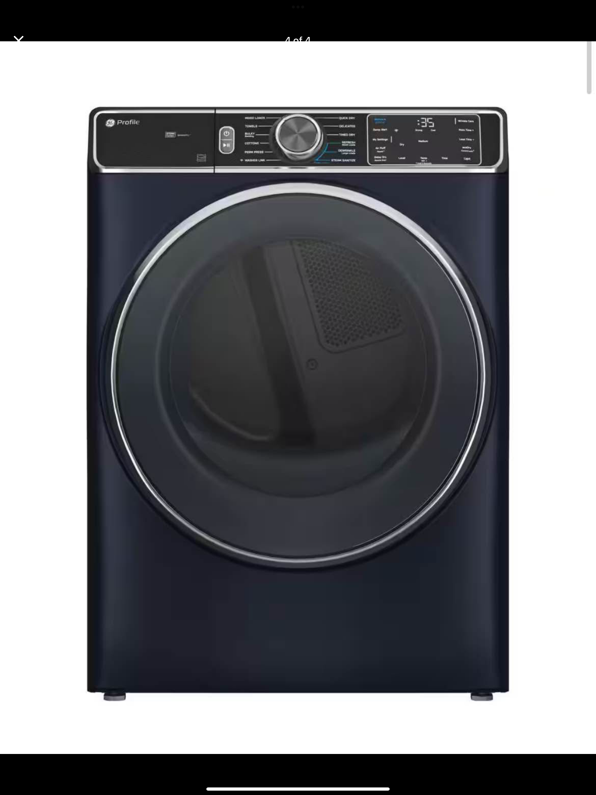 GE Profile Gas Dryer  Model # PFD87GSPVRS