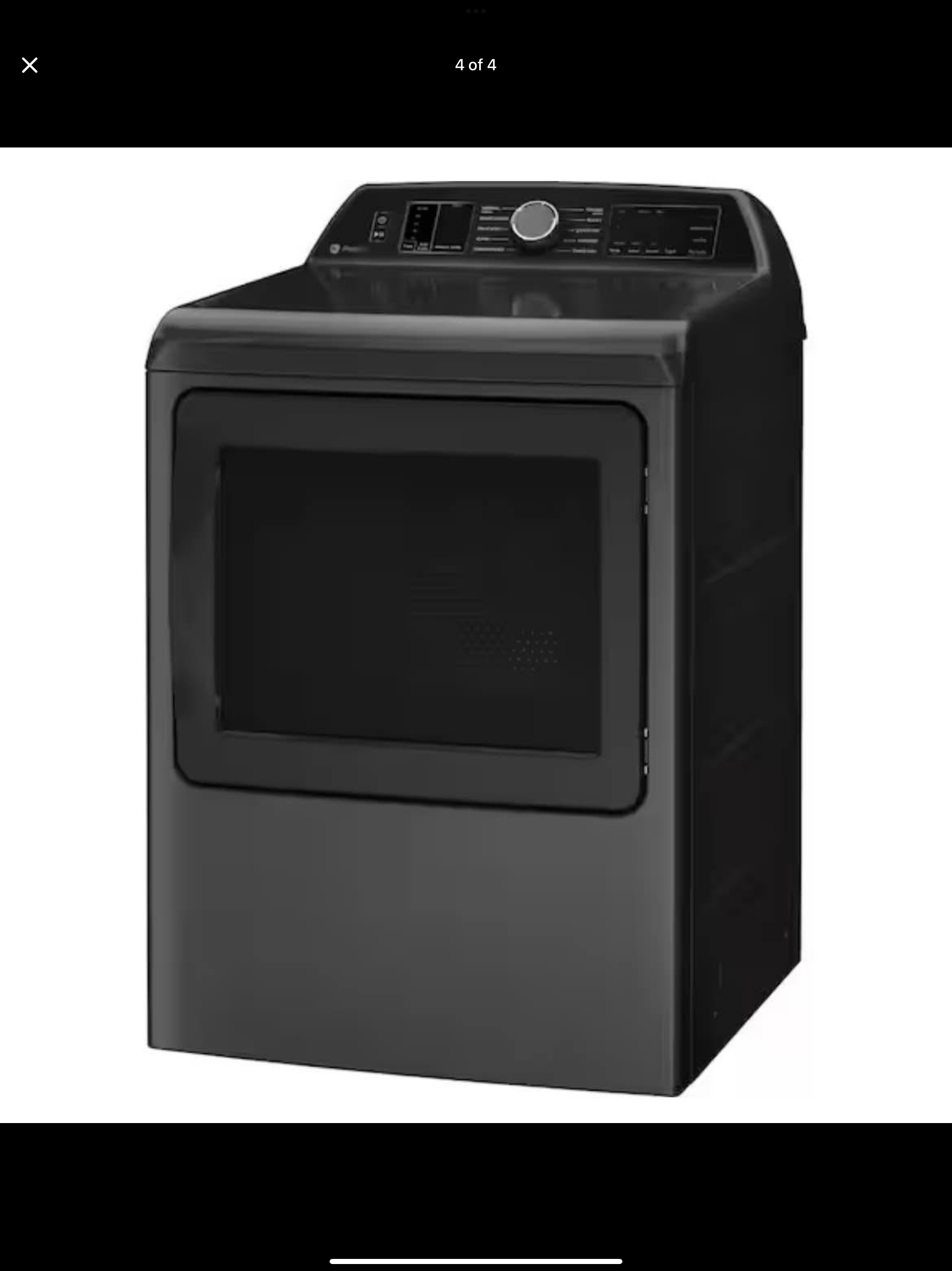 GE Profile Smart Electric Dryer Model # PTD70EBPTDG