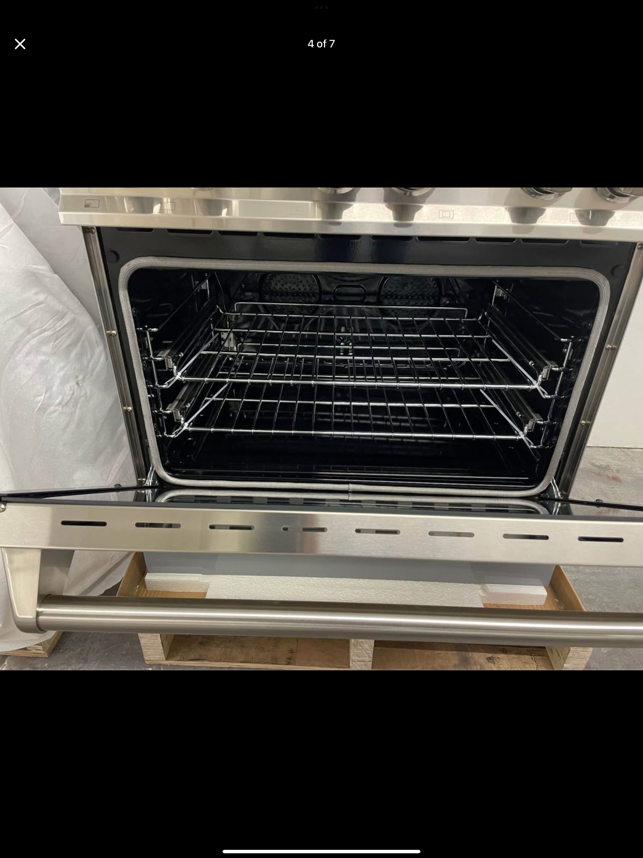 ZLINE 30 in. 4.0 cu. ft. Dual Fuel Range with 4 Burner Gas Cooktop and Electric Convection Oven