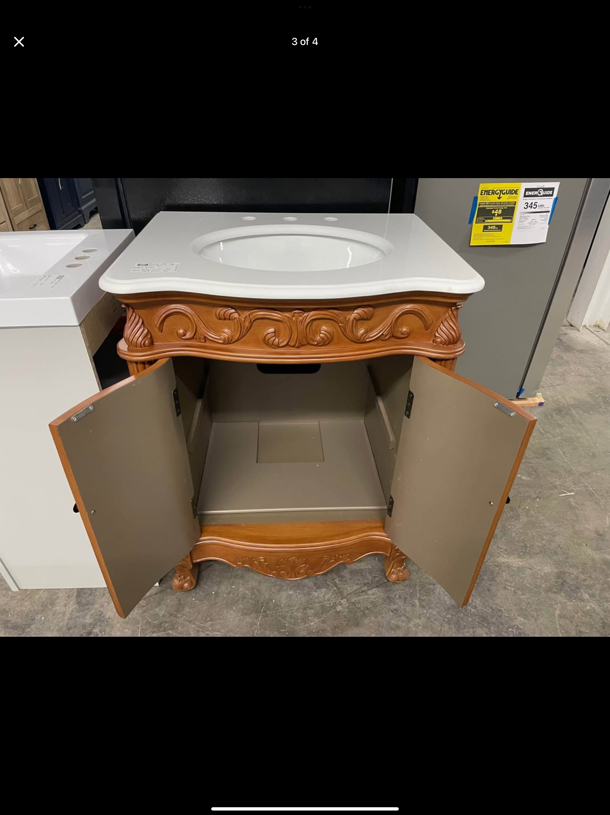Vanity 27”x21” with quartz top Model: VF-1007-VW