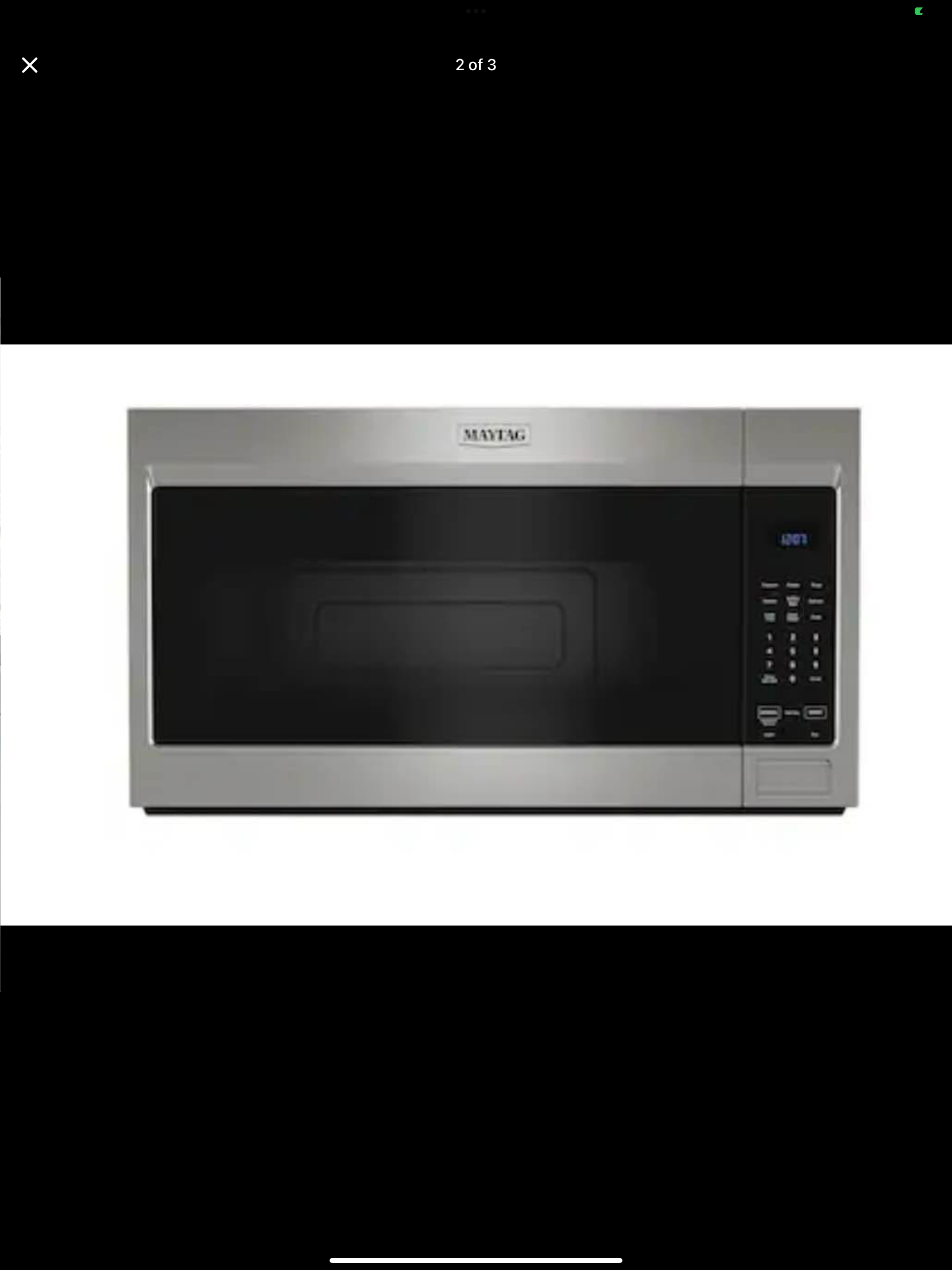 Microwave 30-in 1.7-cu ft Model #MMMS4230PZ