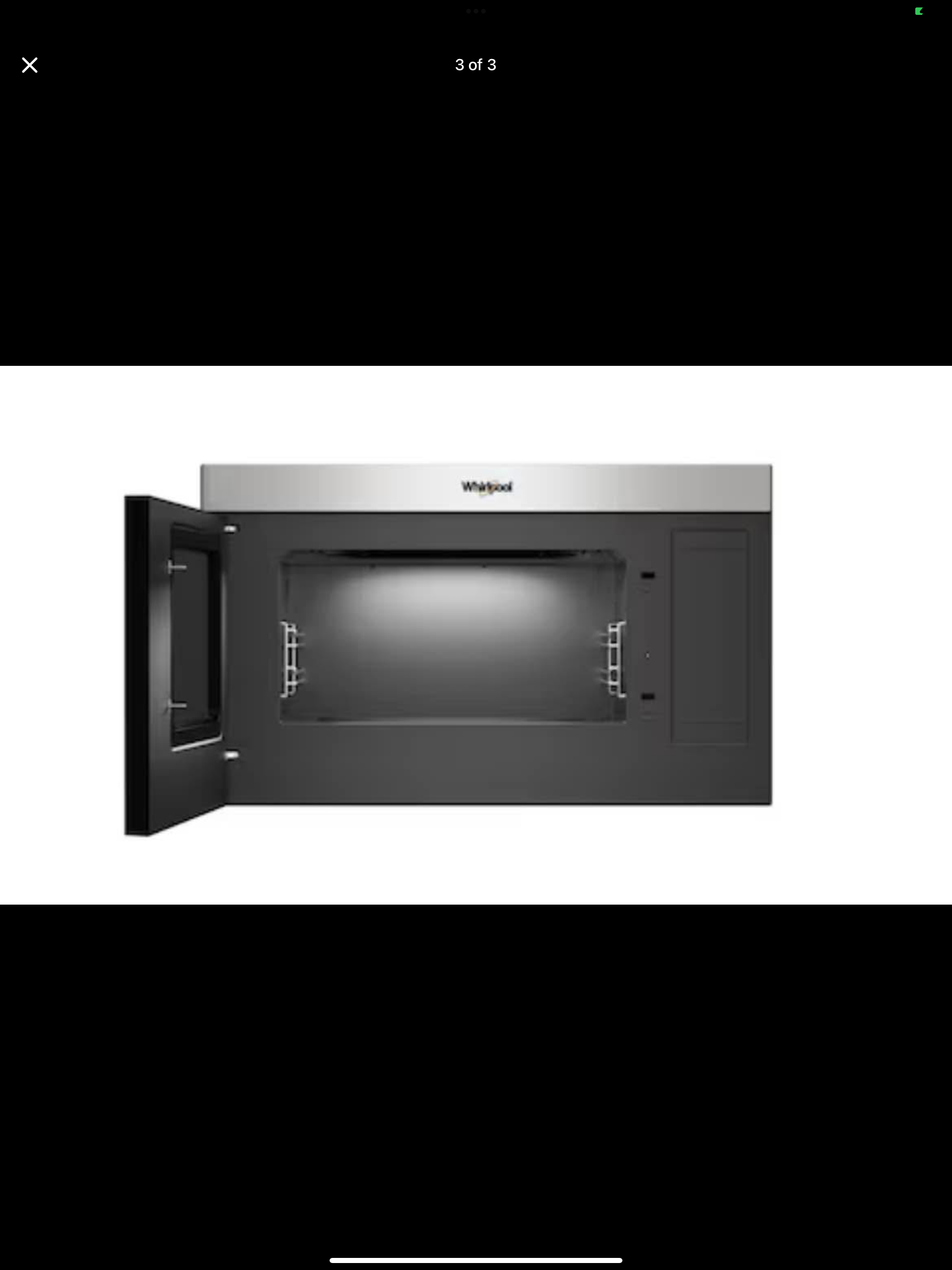 Convention Microwave 30-in 1.1-cu ft Model #WMMF7330RZ