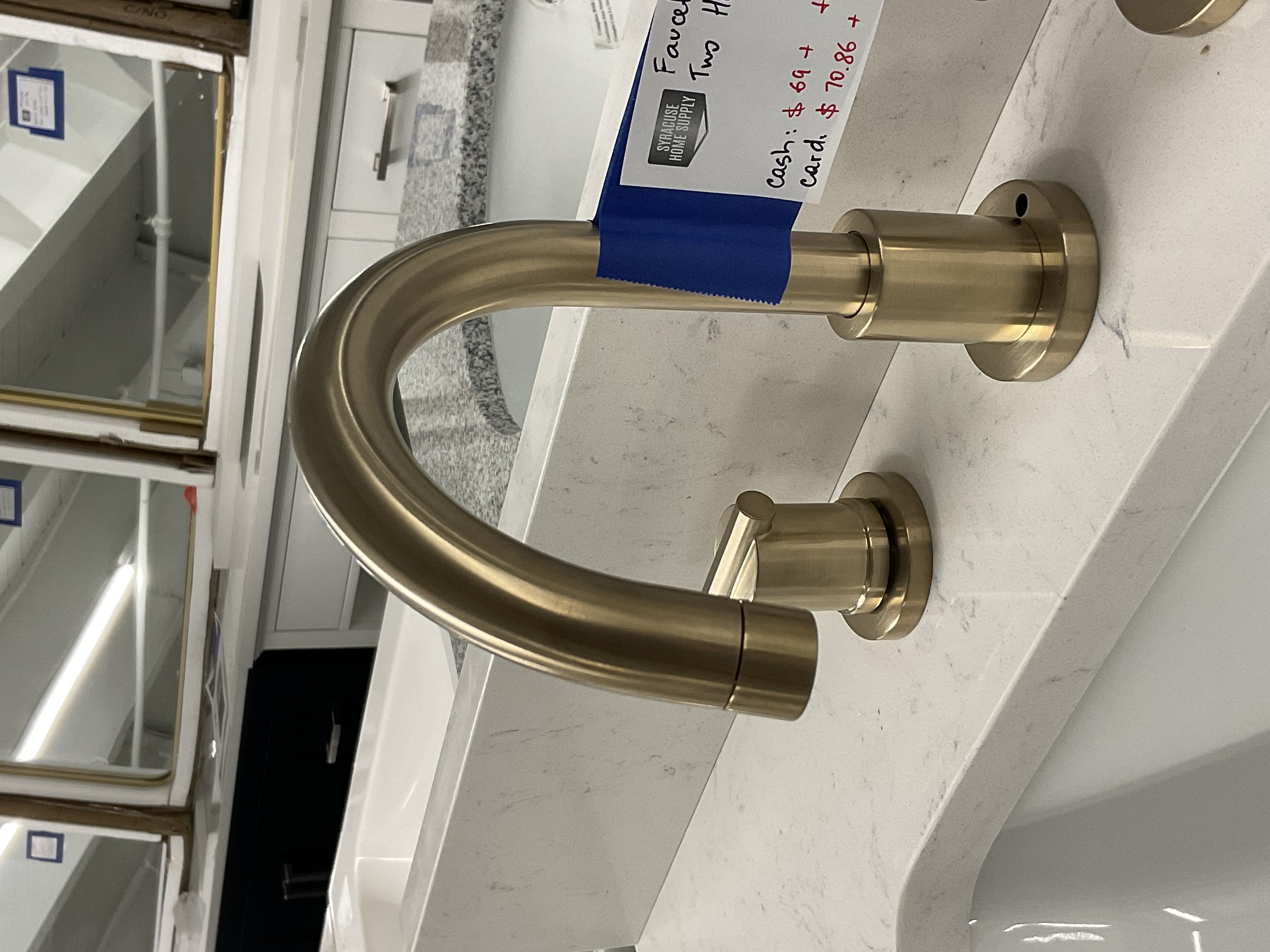 Bathroom Faucet Two Handle 8''