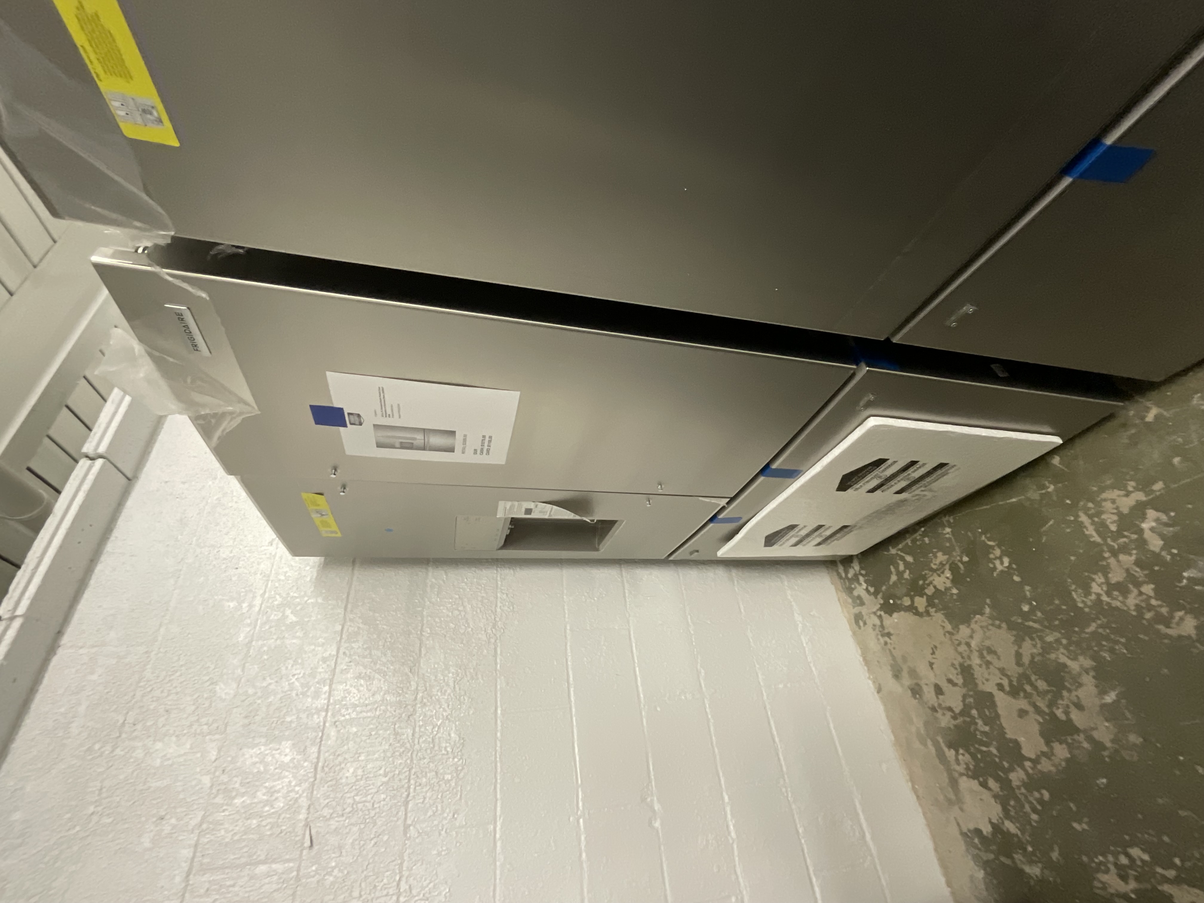 Frigidaire 36 in 28 Cu. Ft. Standard Depth French Door Refrigerator in Stainless Steel, ENERGY STAR 