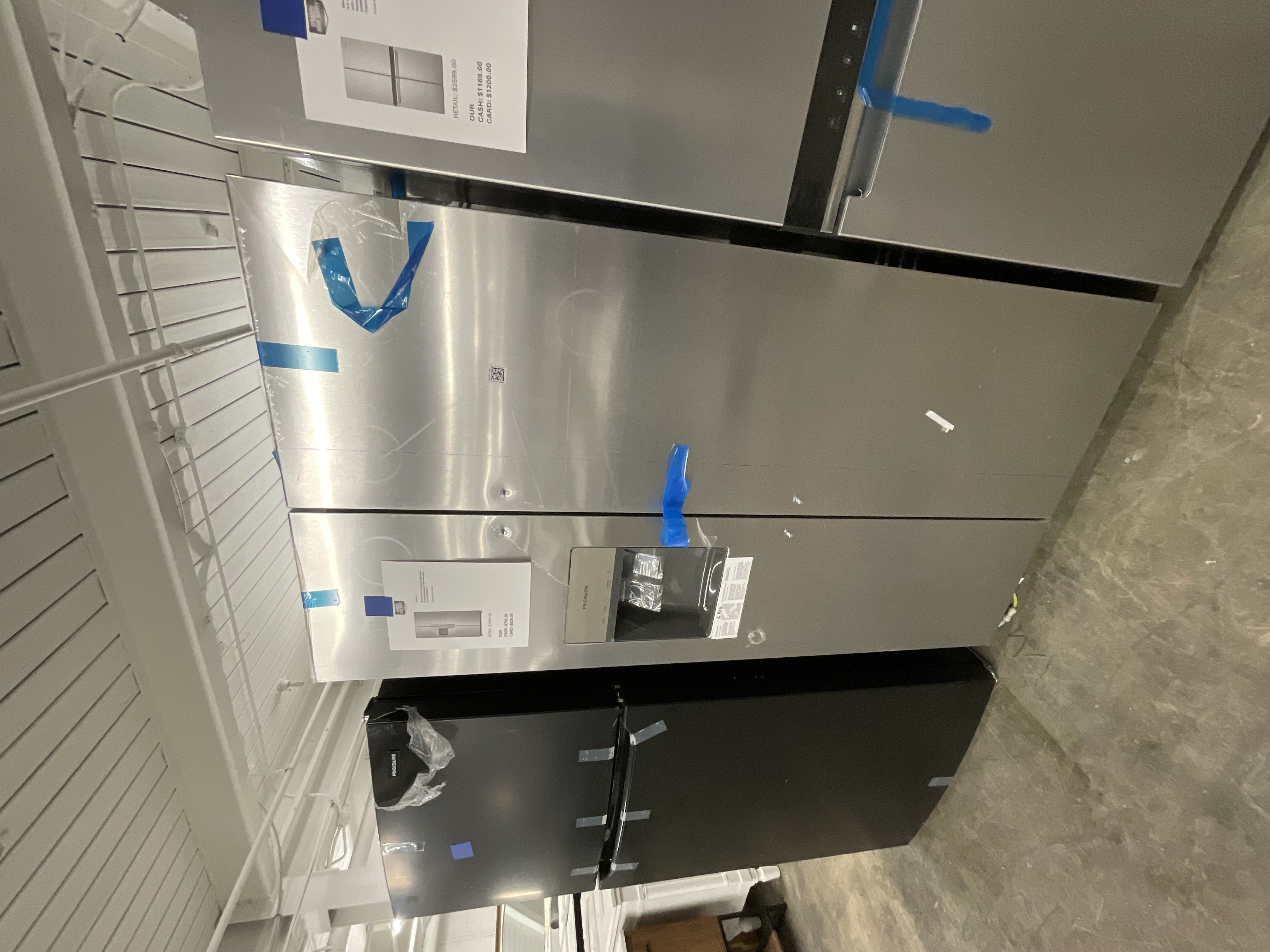 Frigidaire 36.1 in. 22.3 cu. ft. Counter Depth Side-by-Side Refrigerator in Stainless Steel 2025060413