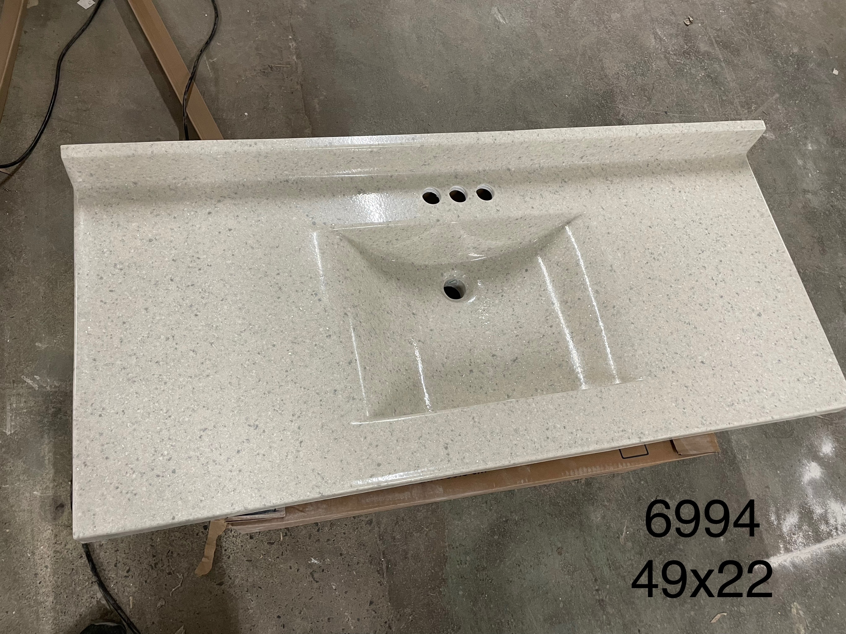 Vanity top 49x22 6994