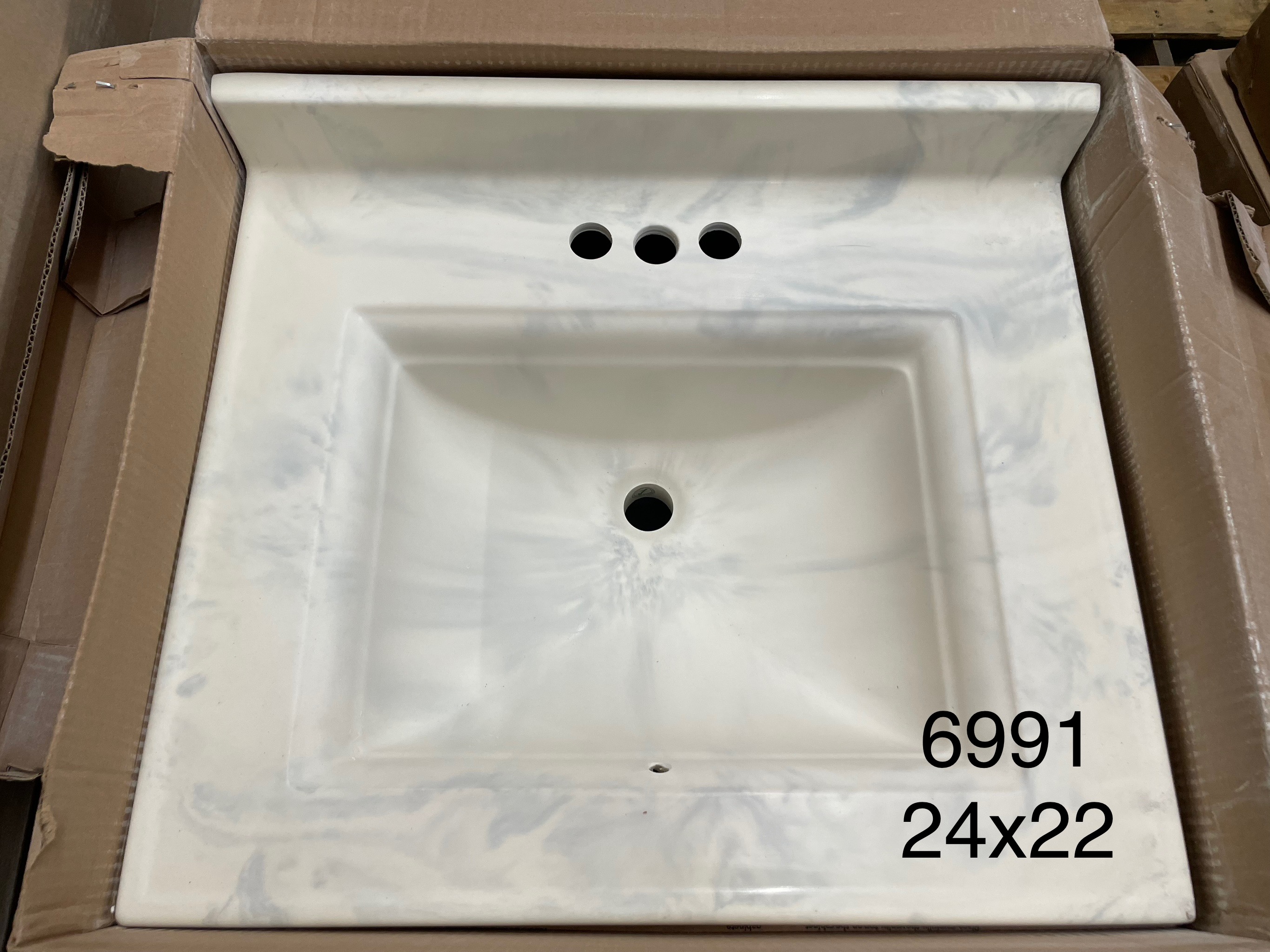 Vanity top 25x22 6991