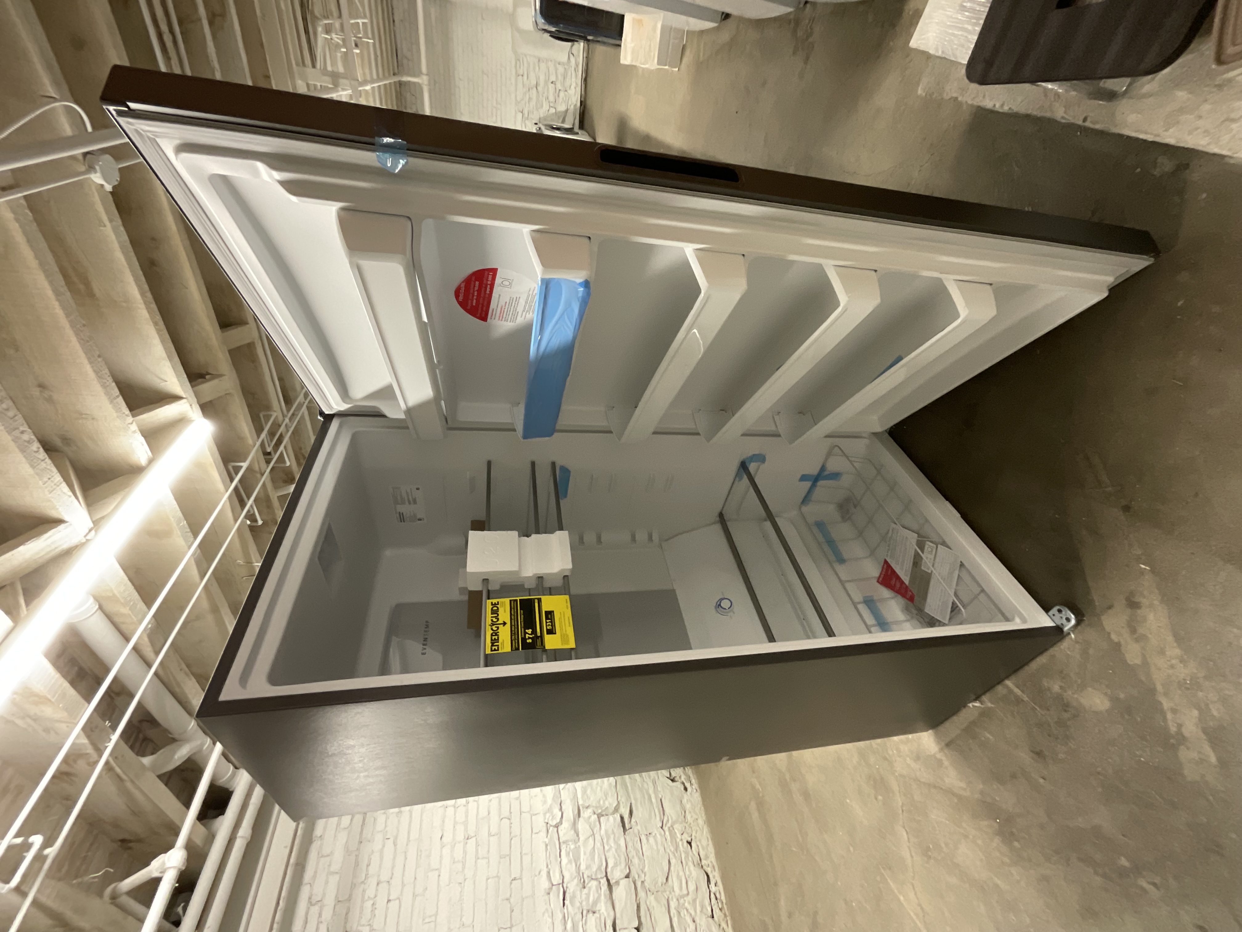 Frigidaire 32.6 in. 20 cu. ft. Frost Free Defrost, Garage Ready Upright Freezer in Carbon 202509261