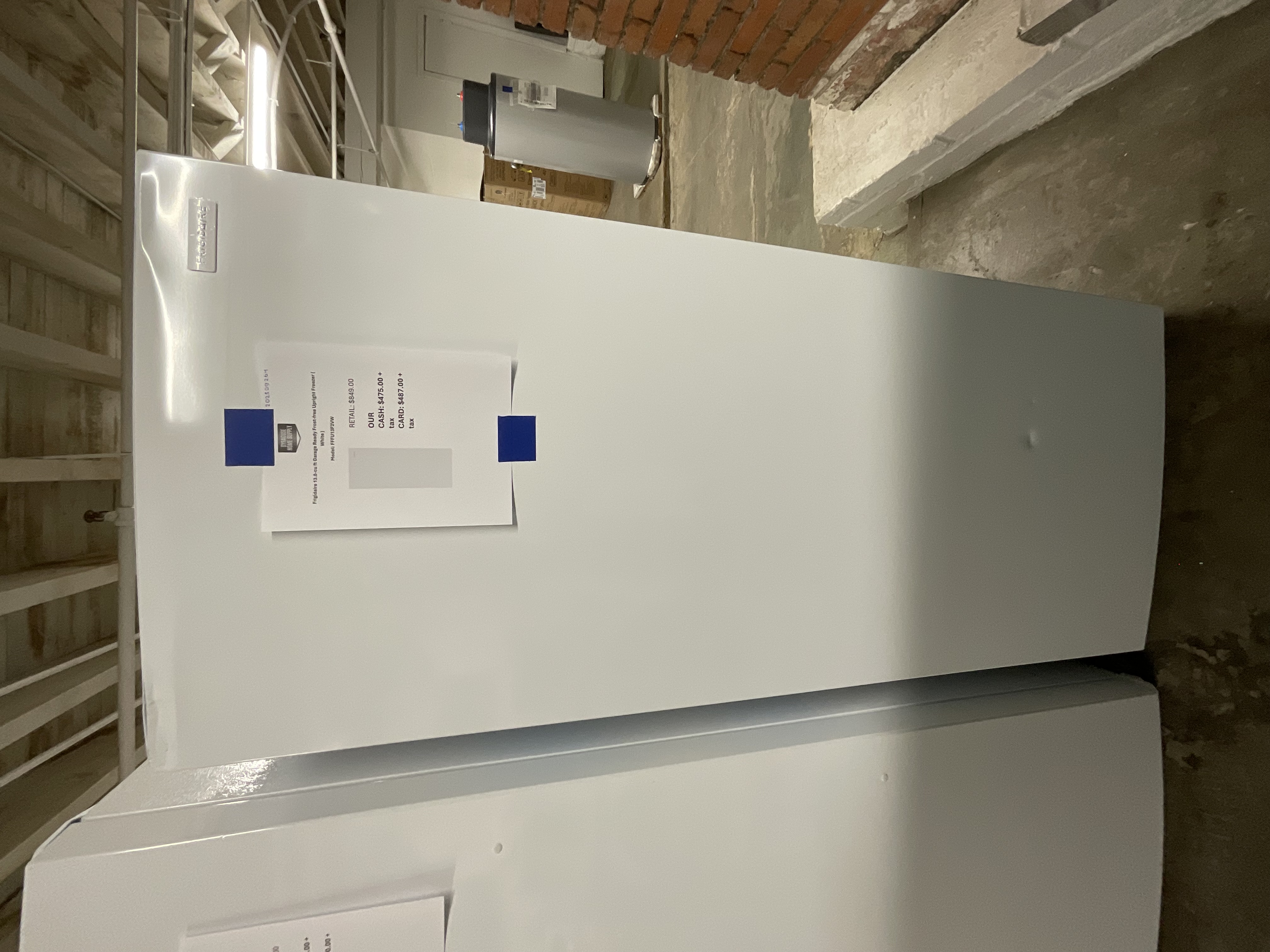 Frigidaire 13.0-cu ft Garage Ready Frost-free Upright Freezer ( White ) 202509264