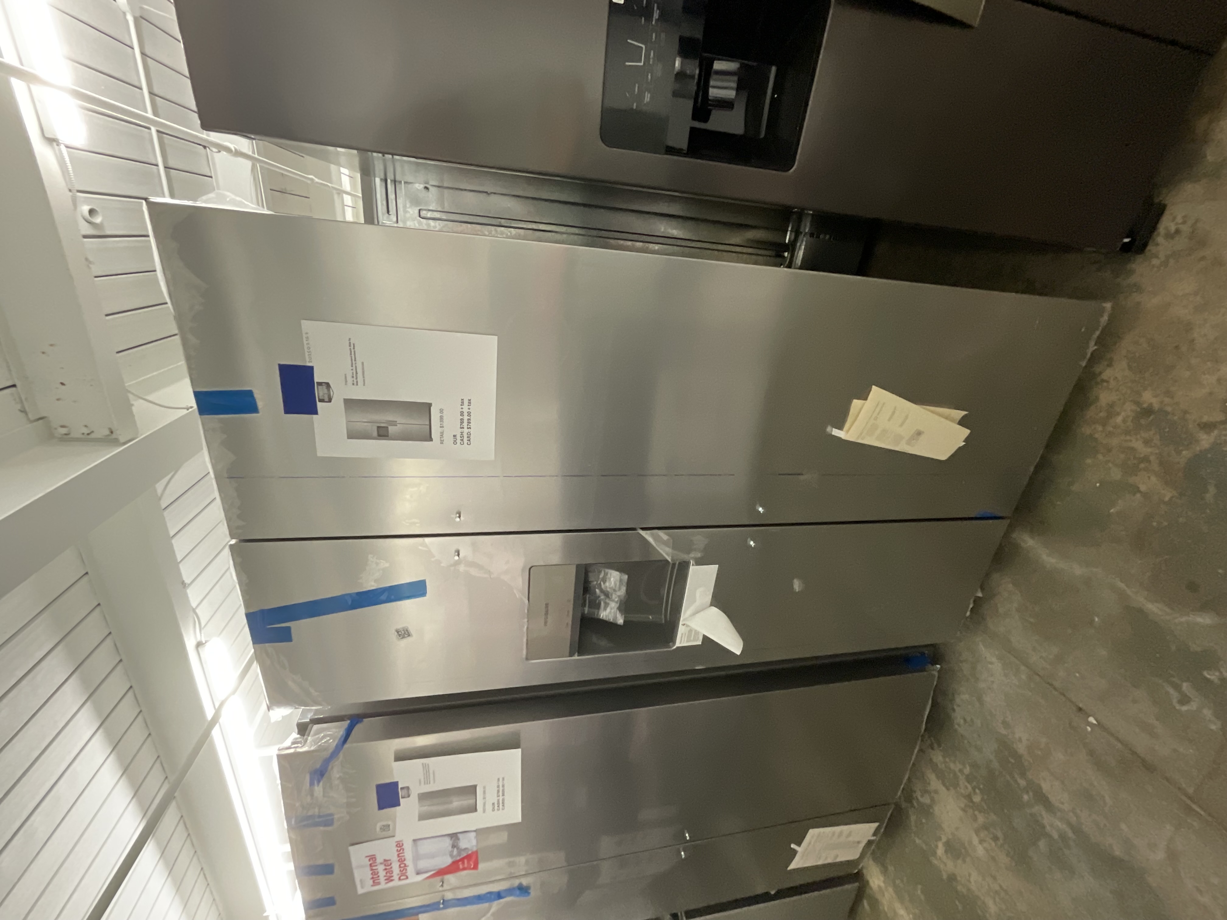 Frigidaire 36 in. 26 cu. ft. Standard Depth Side by Side Refrigerator in Stainless Steel 202507167