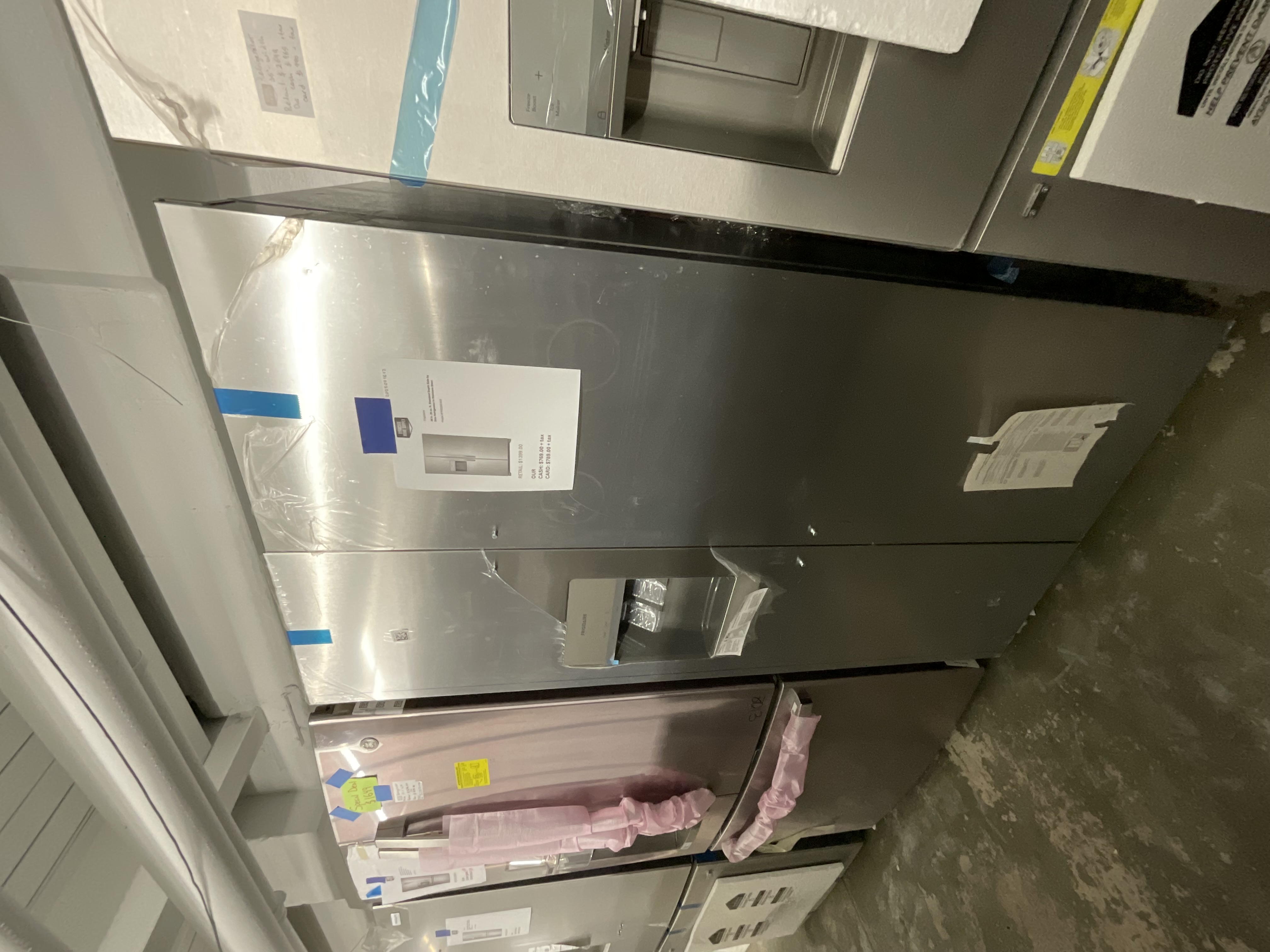 Frigidaire 36 in. 26 cu. ft. Standard Depth Side by Side Refrigerator in Stainless Steel 2025071612