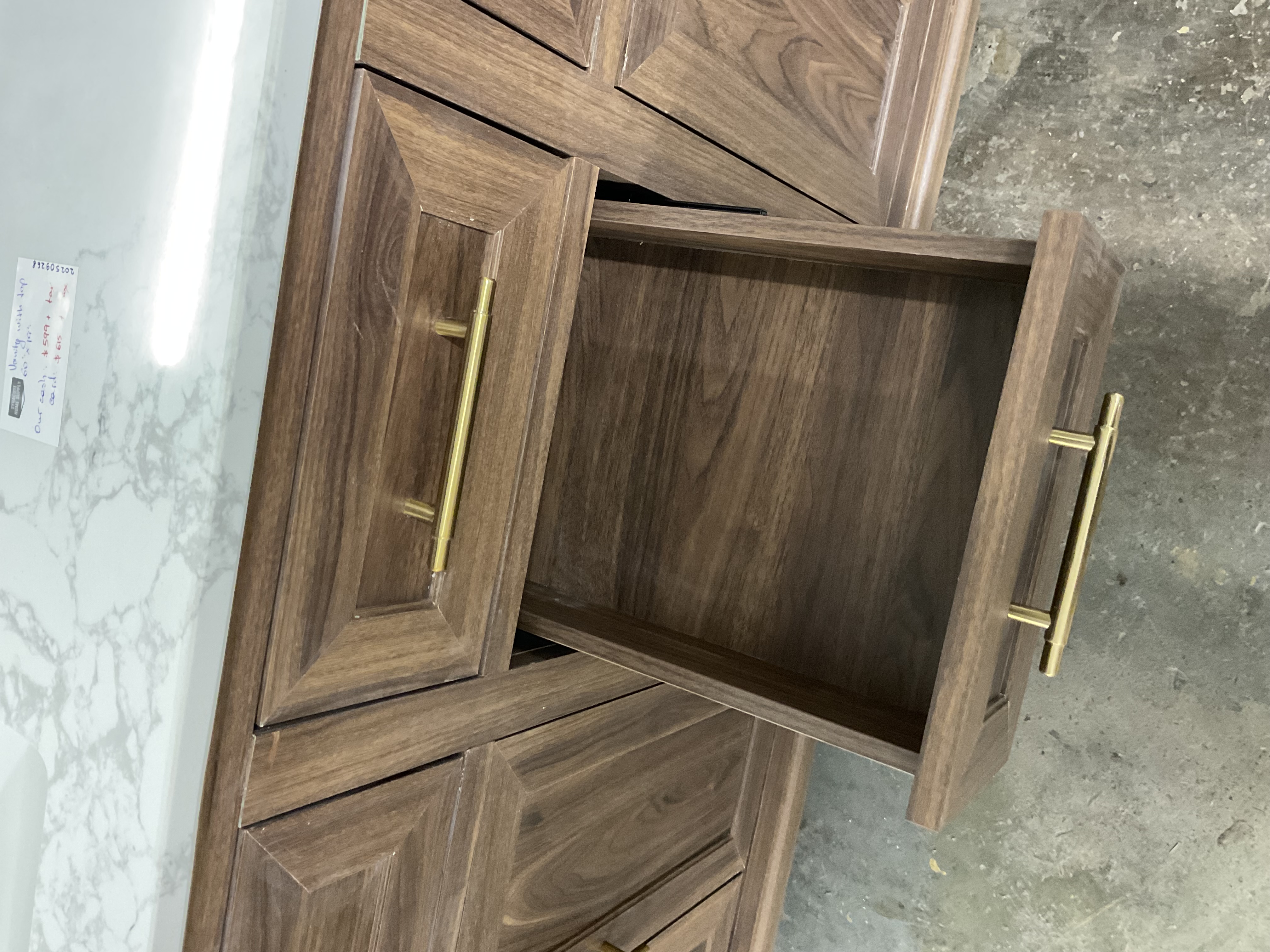 60"x 19" vanity with top 202509268