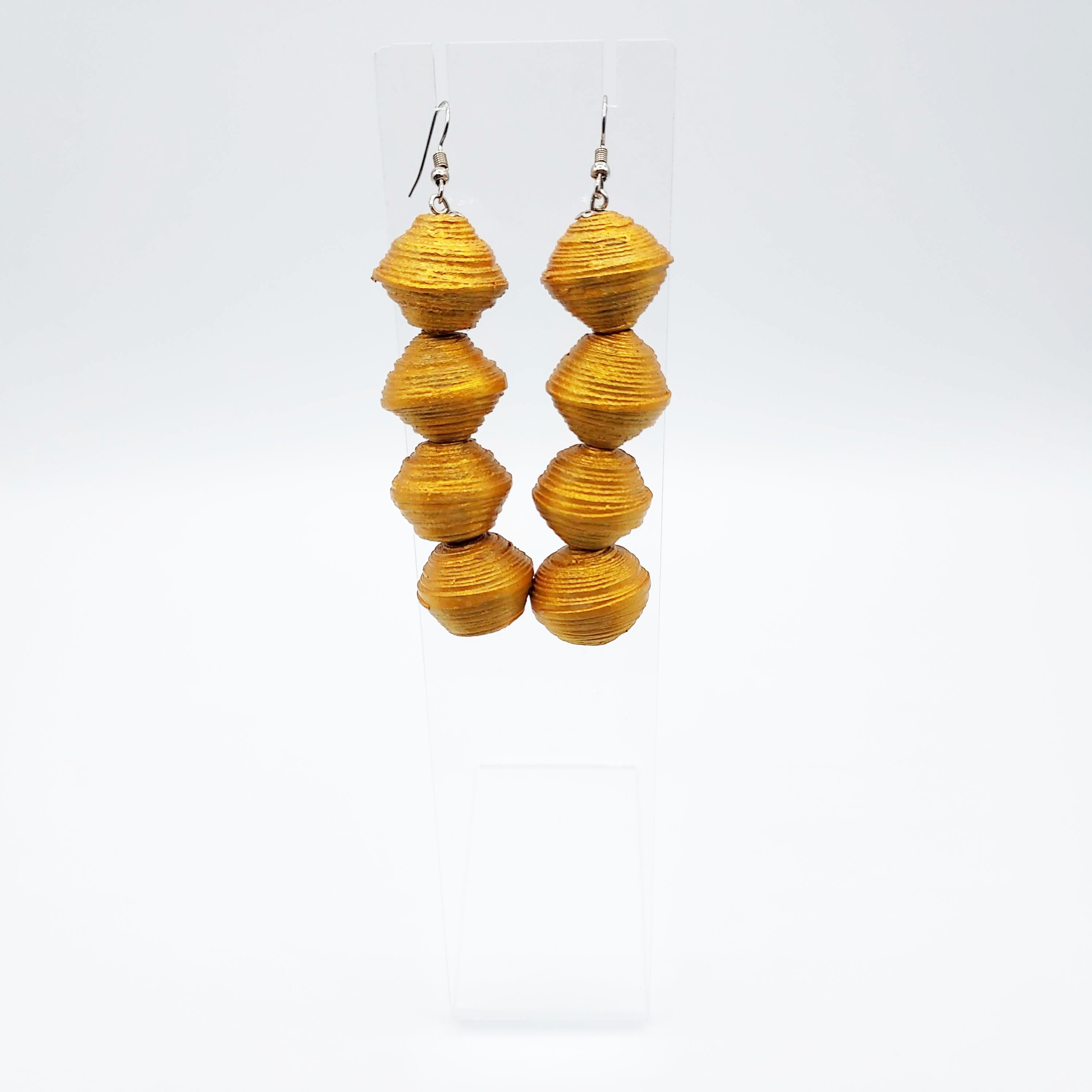 Boucles d'oreilles artisanales