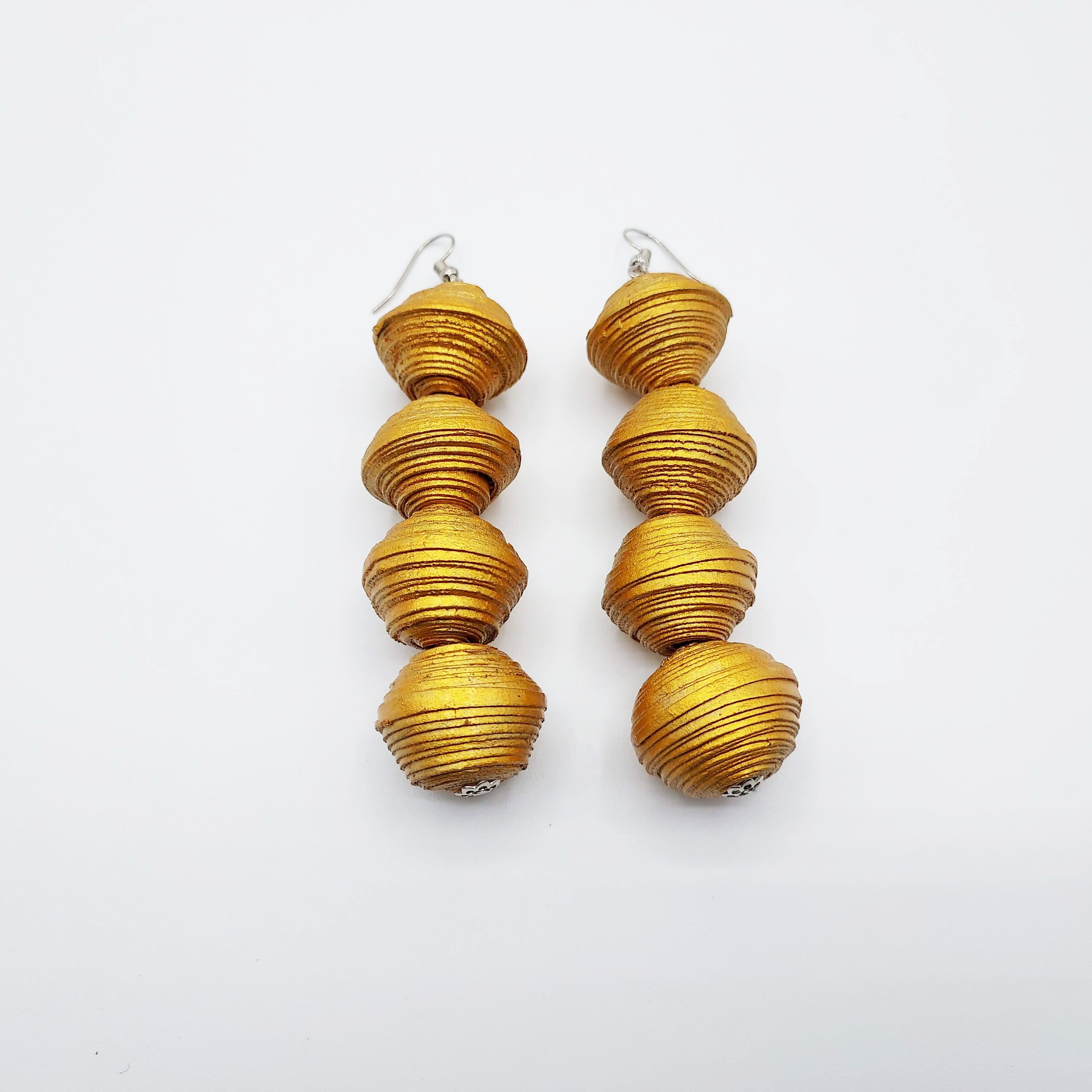 Boucles d'oreilles artisanales