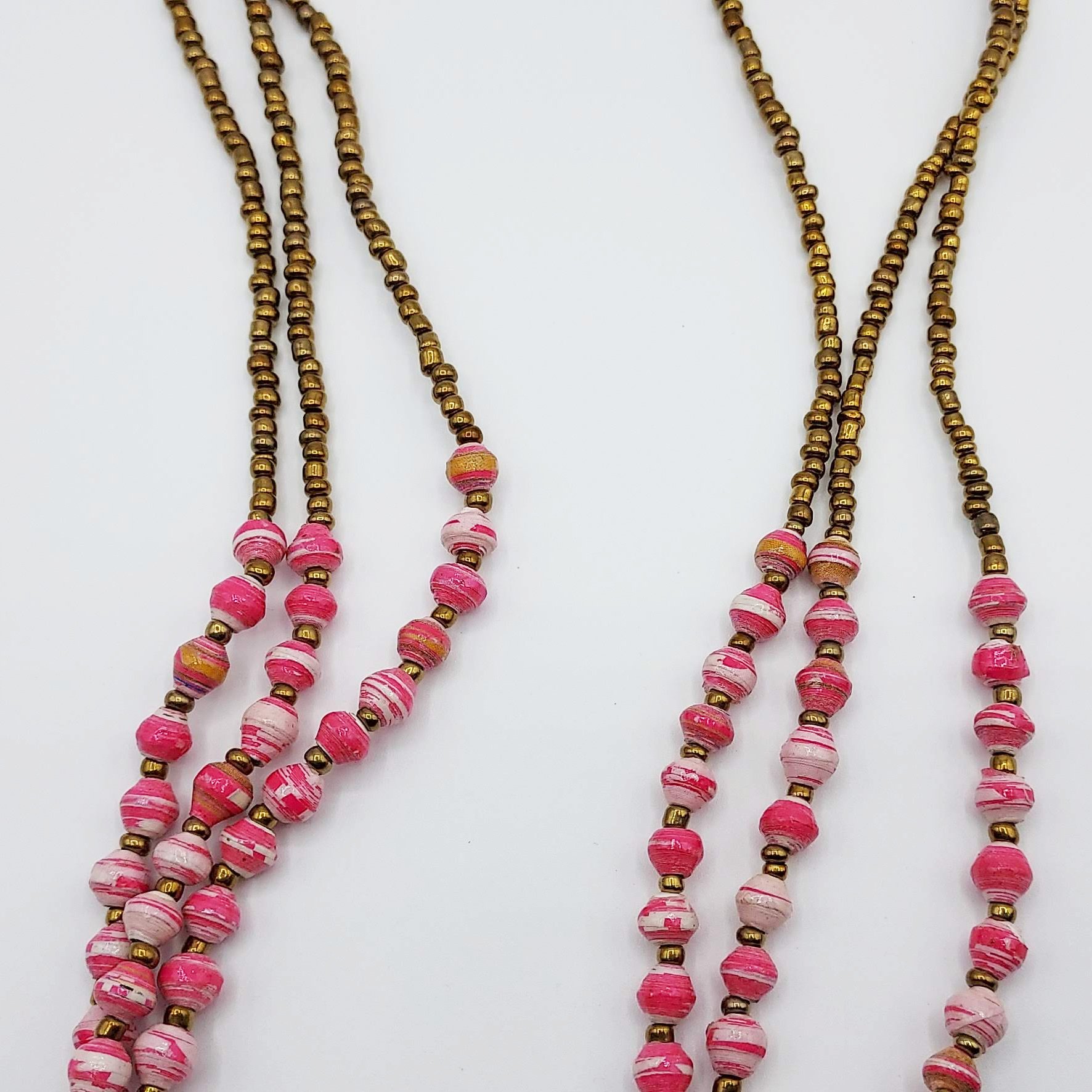 Papie minene collier rose