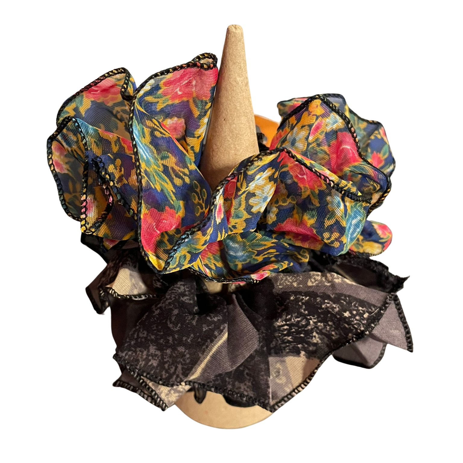 Deux bandes élastiques imprimées