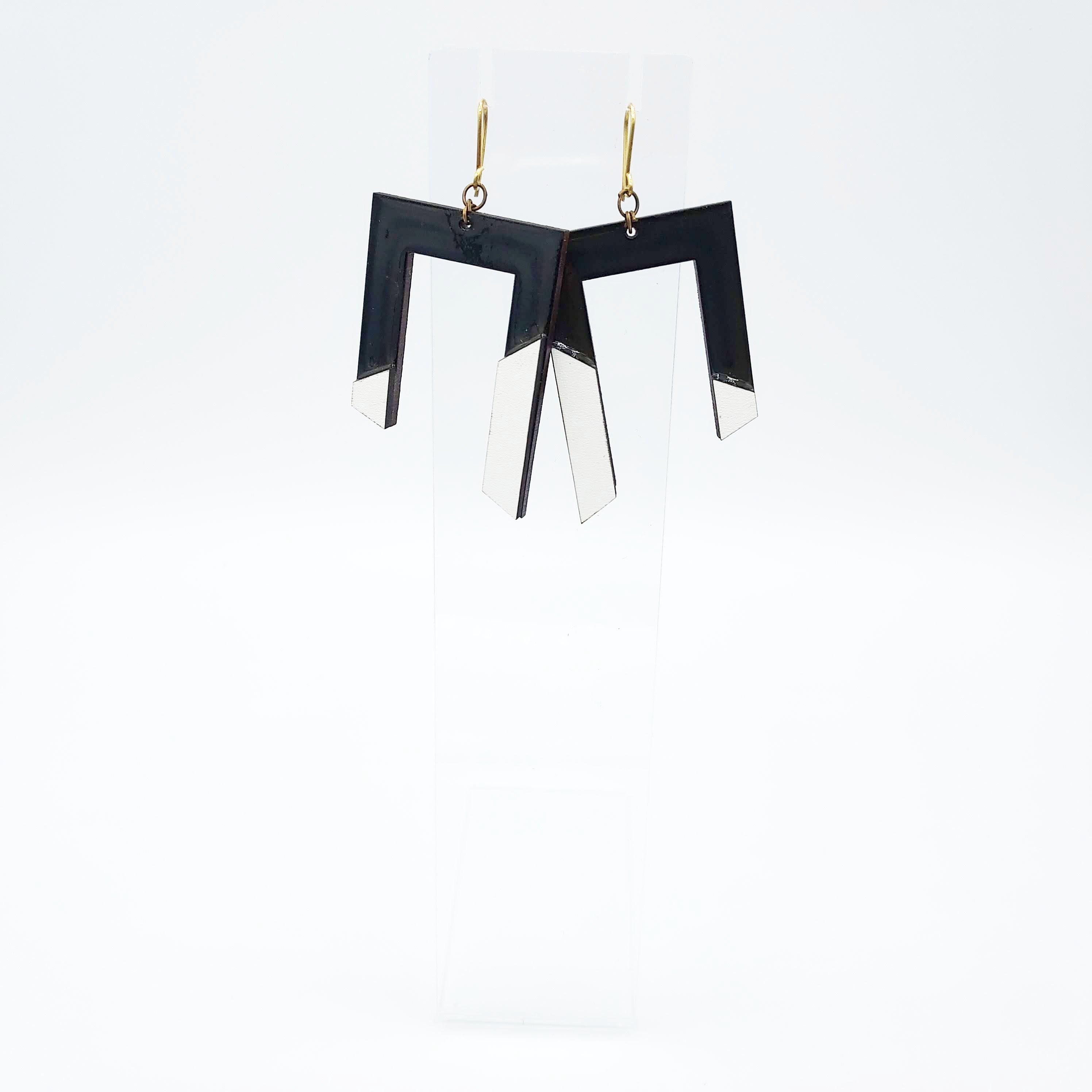 Boucles d'oreilles géométriques