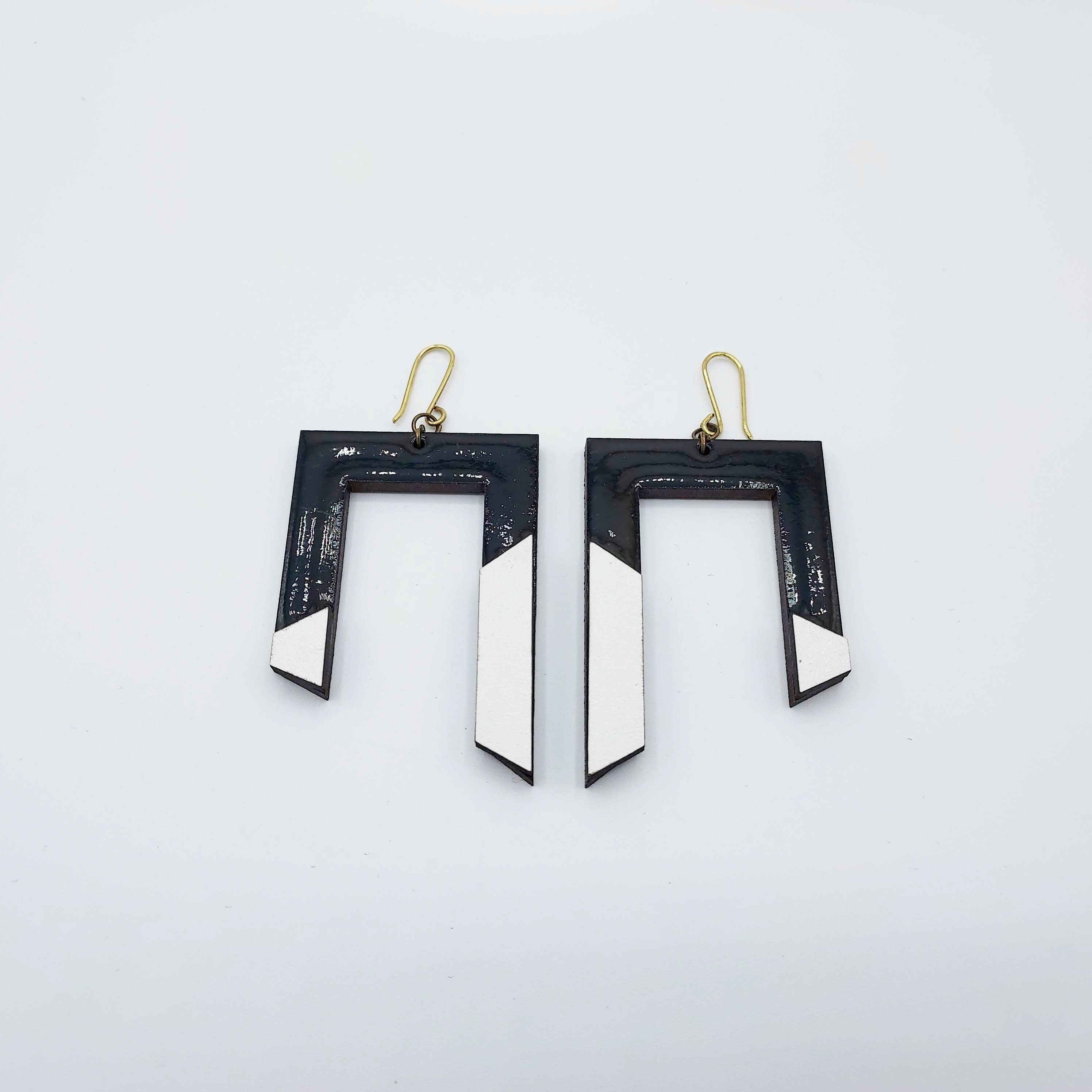 Boucles d'oreilles géométriques