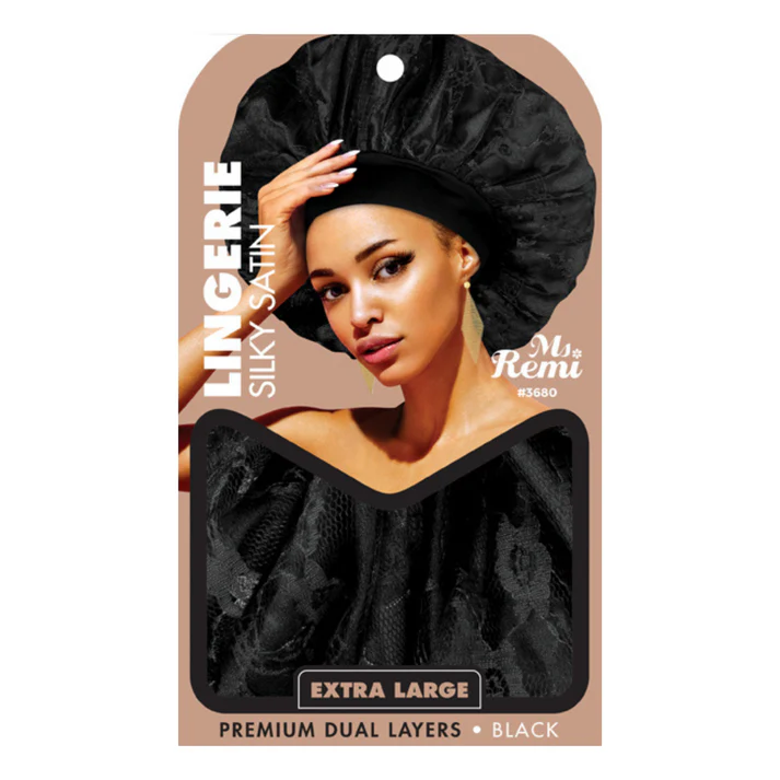 Ms Remi Lingerie Silky Satin Bonnet Extra Large