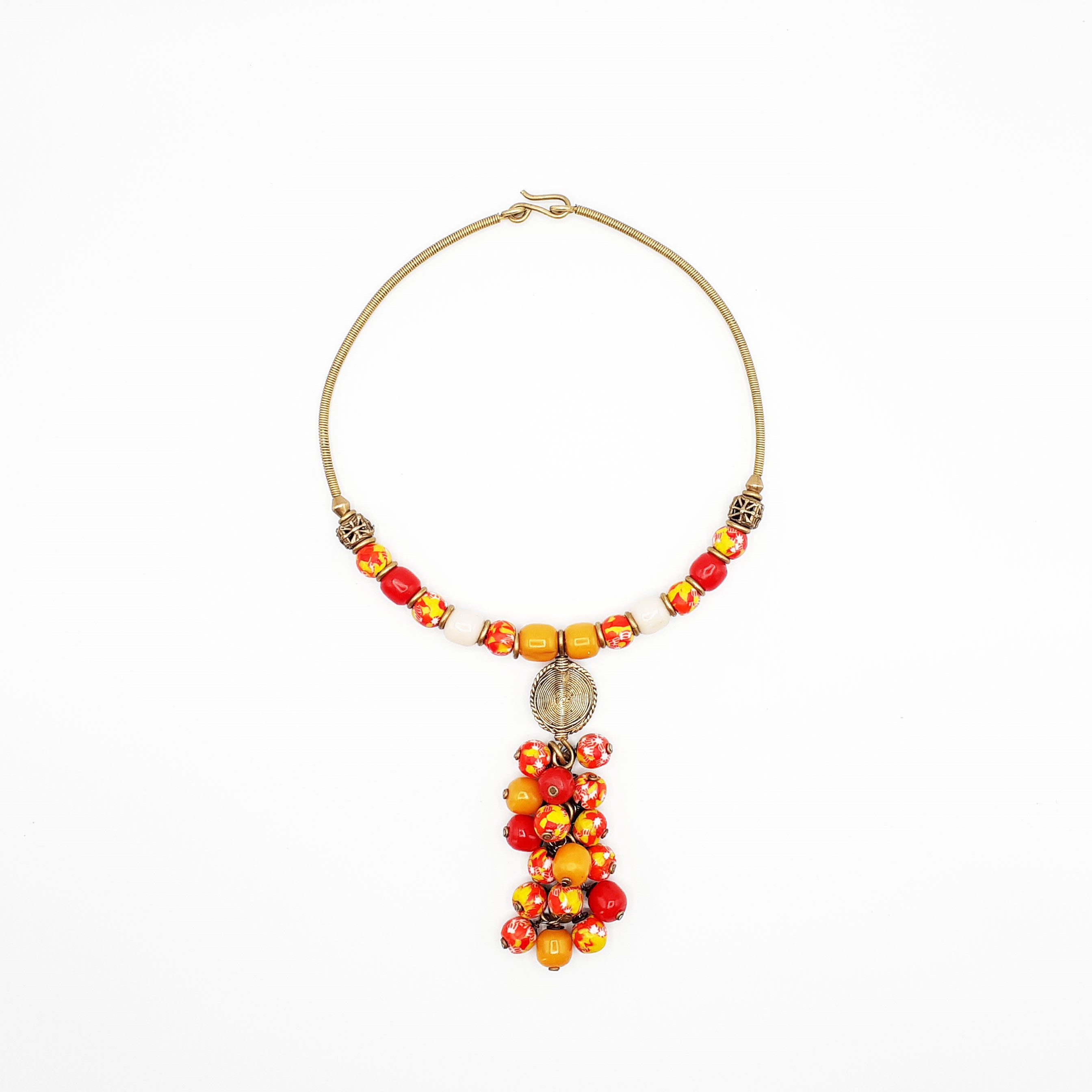 Collier de perles grappe de raisin