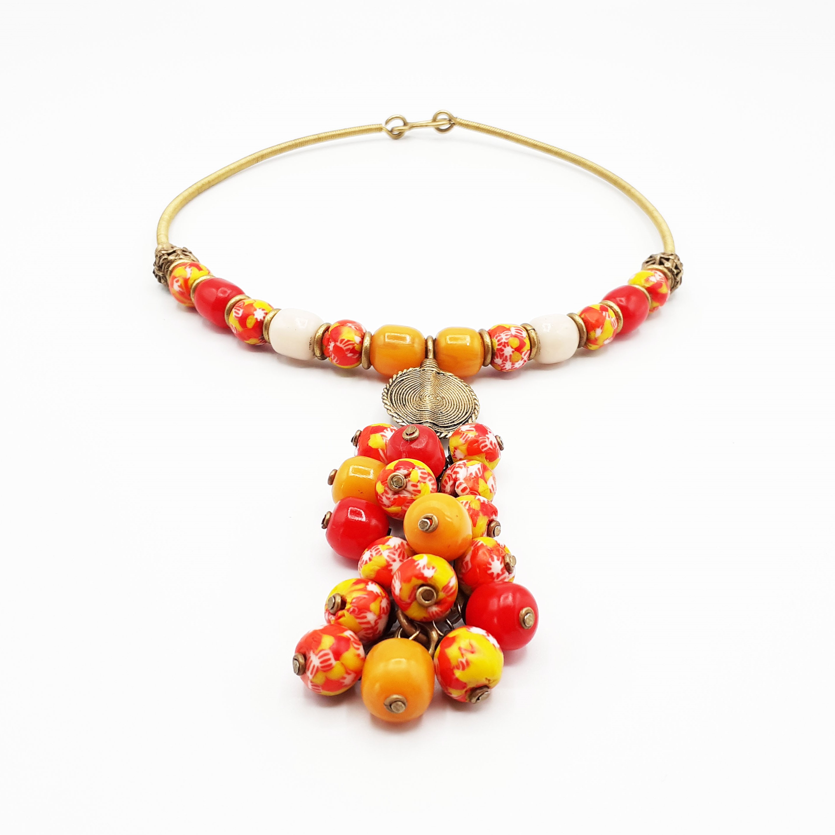 Collier de perles grappe de raisin