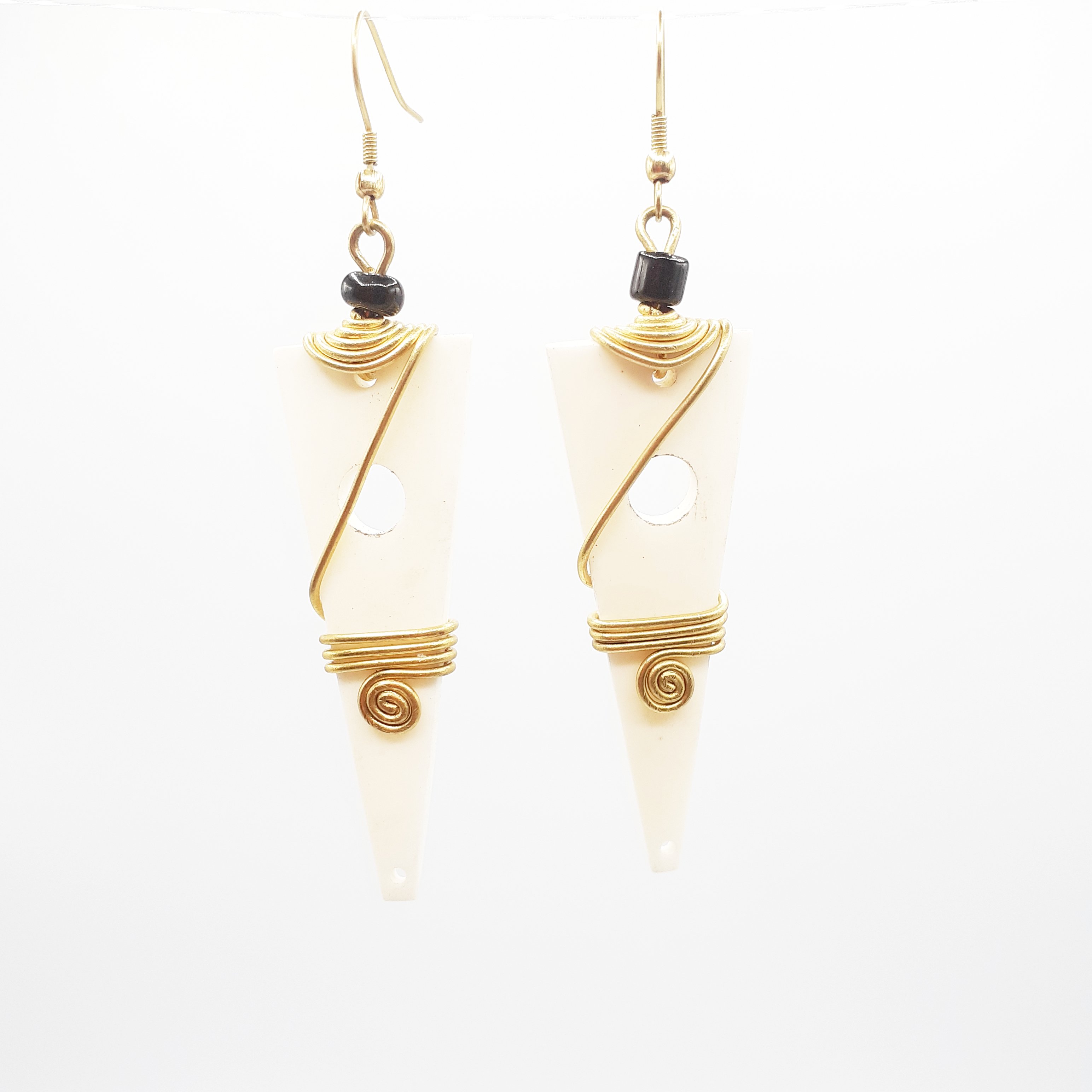 Boucles d'oreilles artisanales