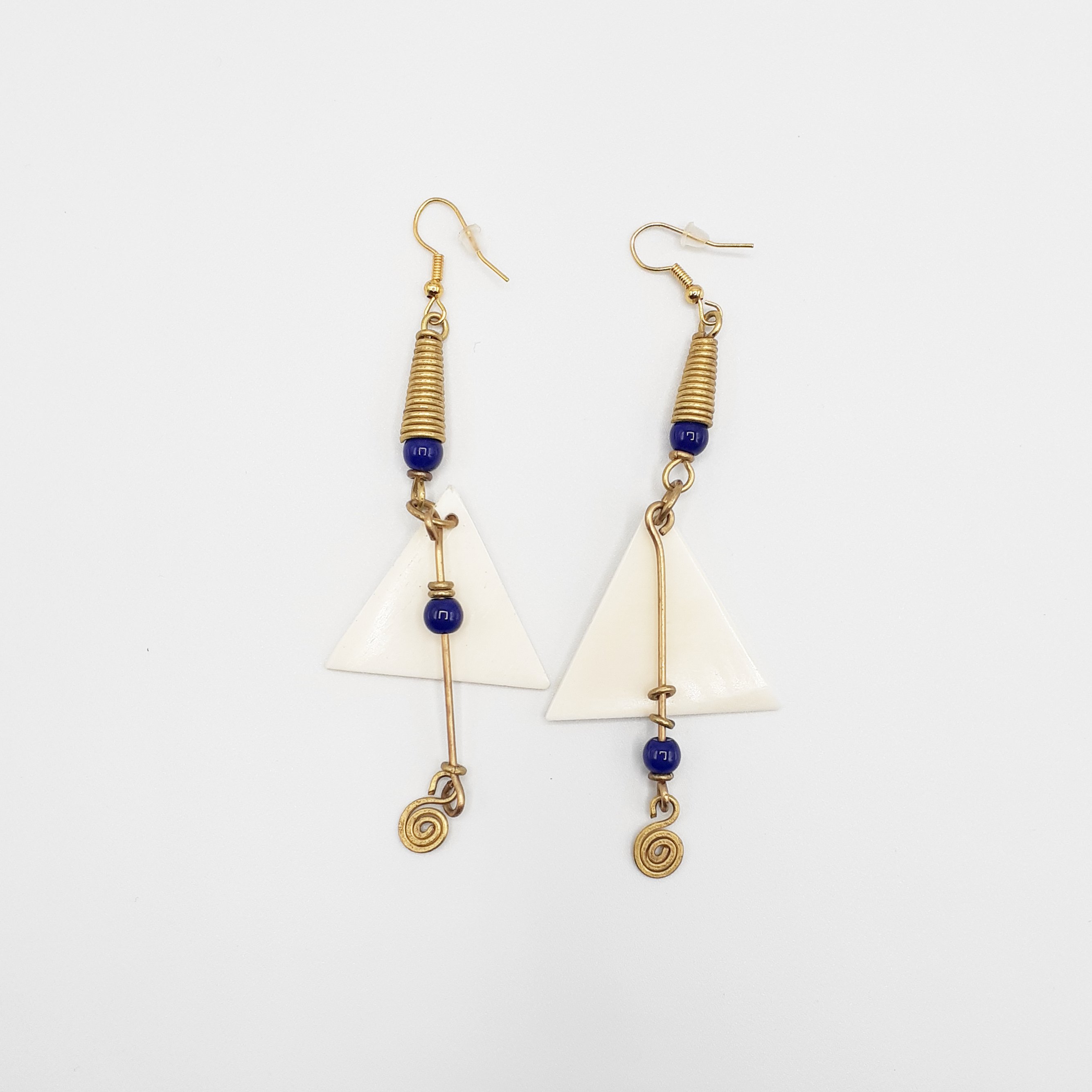 Boucles d'oreilles géométriques élégantes