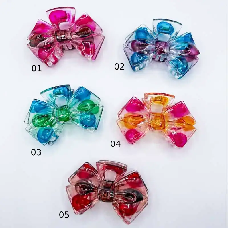 Pinces à cheveux en forme de noeud