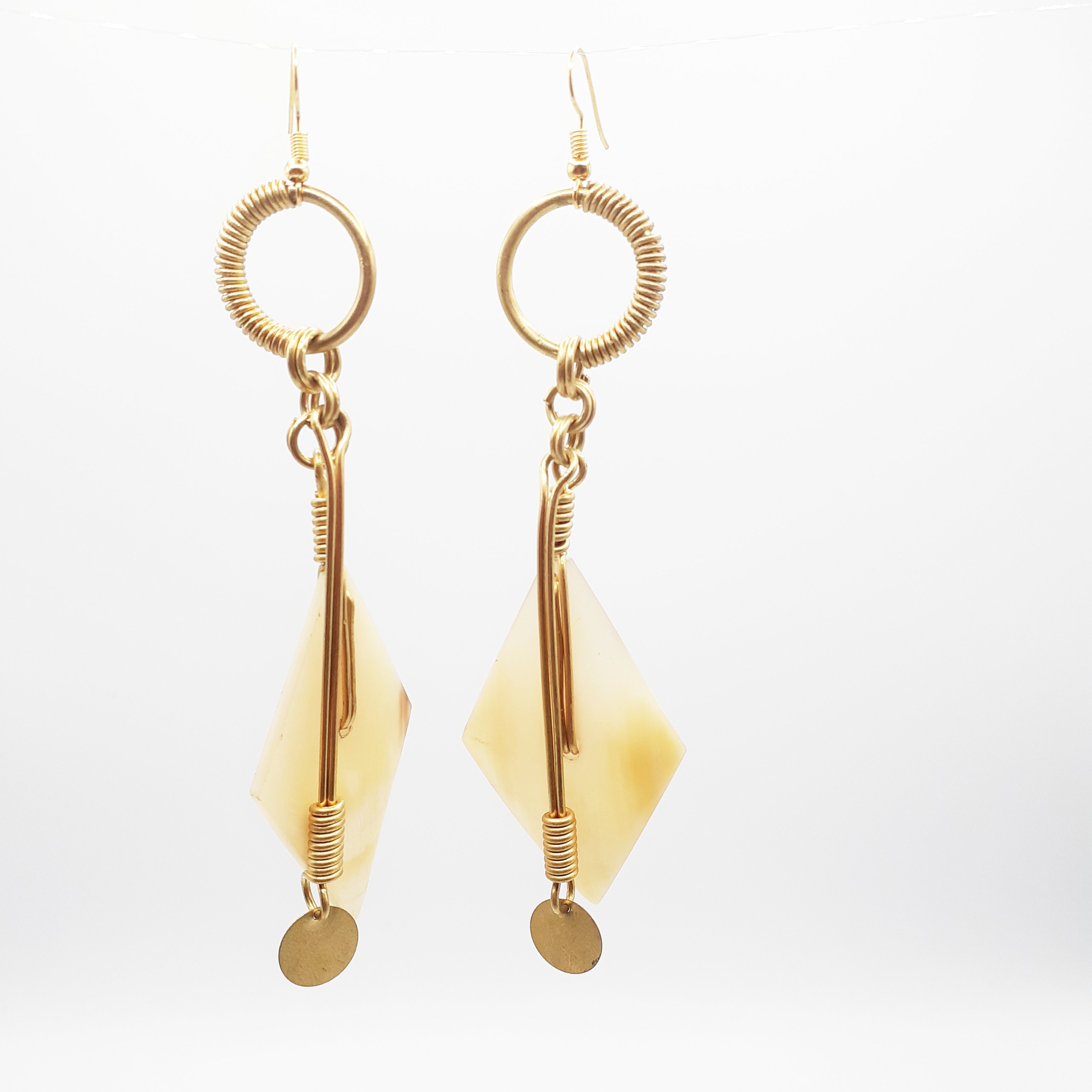 Boucles d'oreilles pendantes