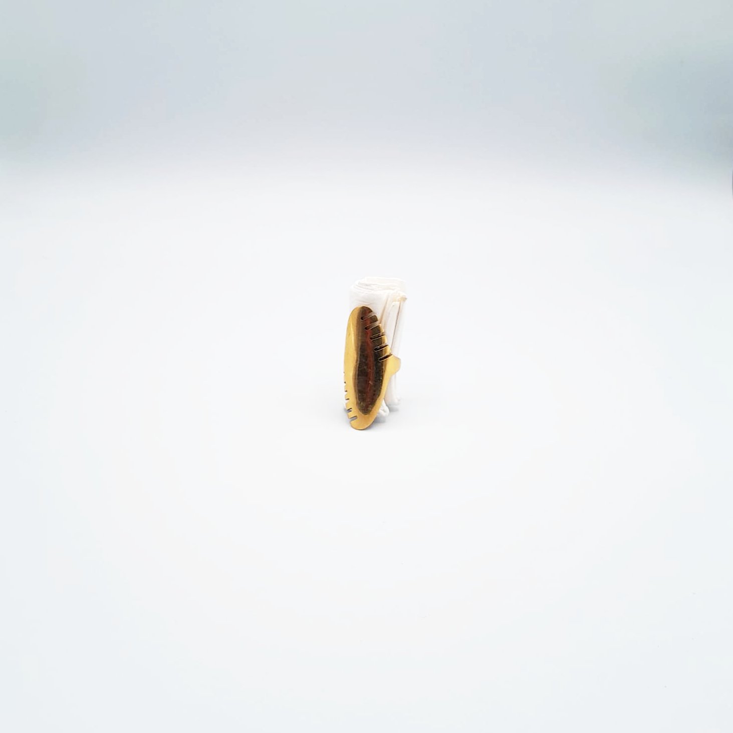 Bague en bois naturel