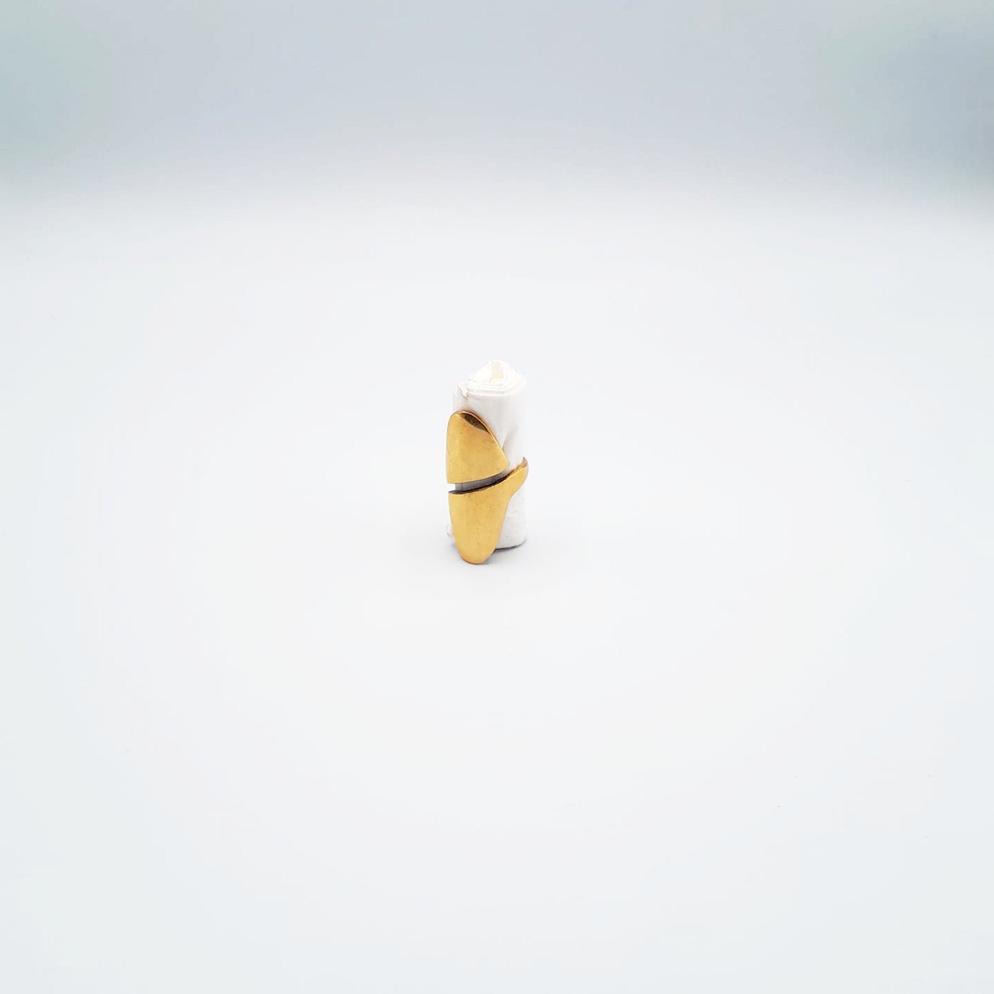 Bague en bois et résine