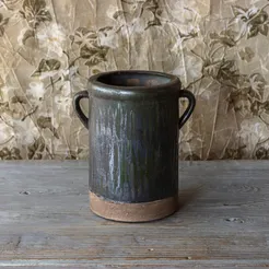 Glazed Pottery Crock
