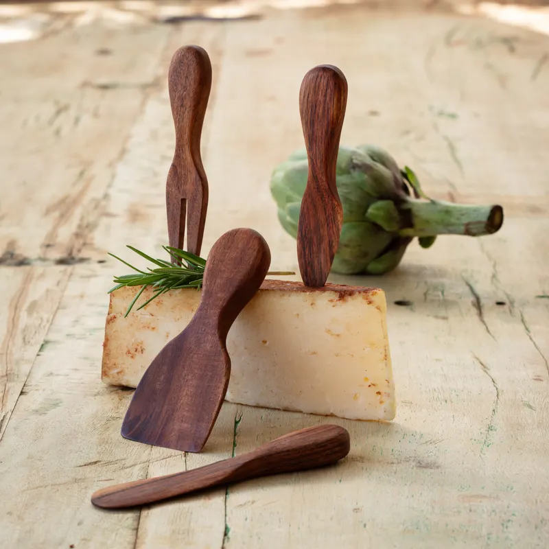 Wooden Cheese Servers