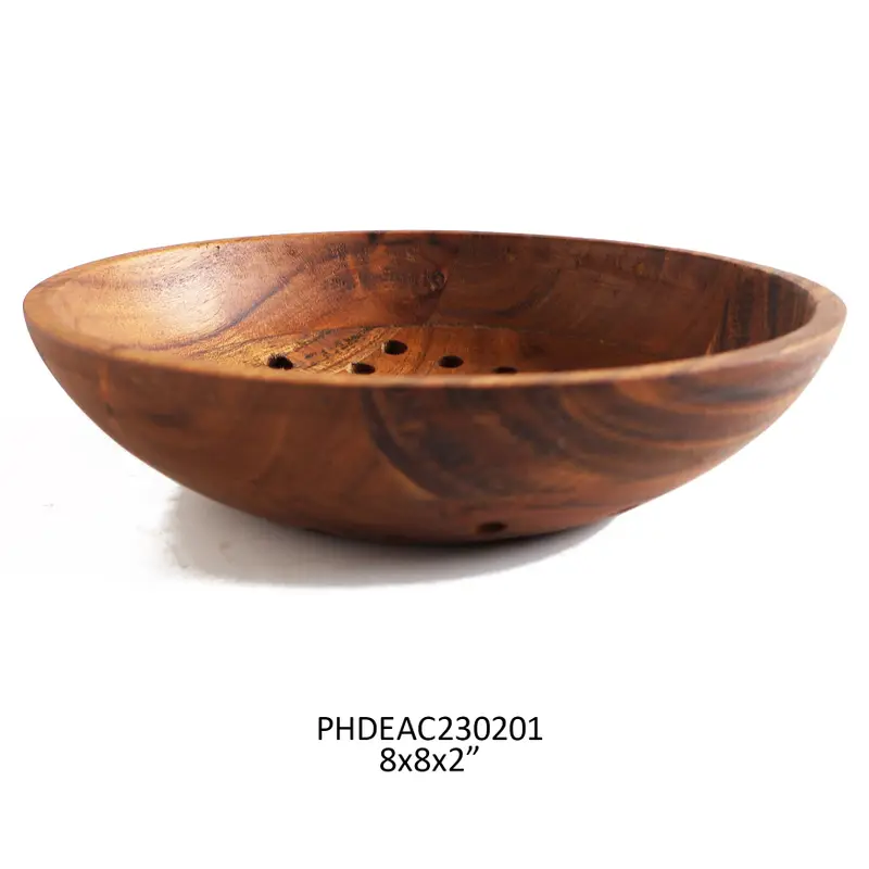 Wooden Berry Bowl
