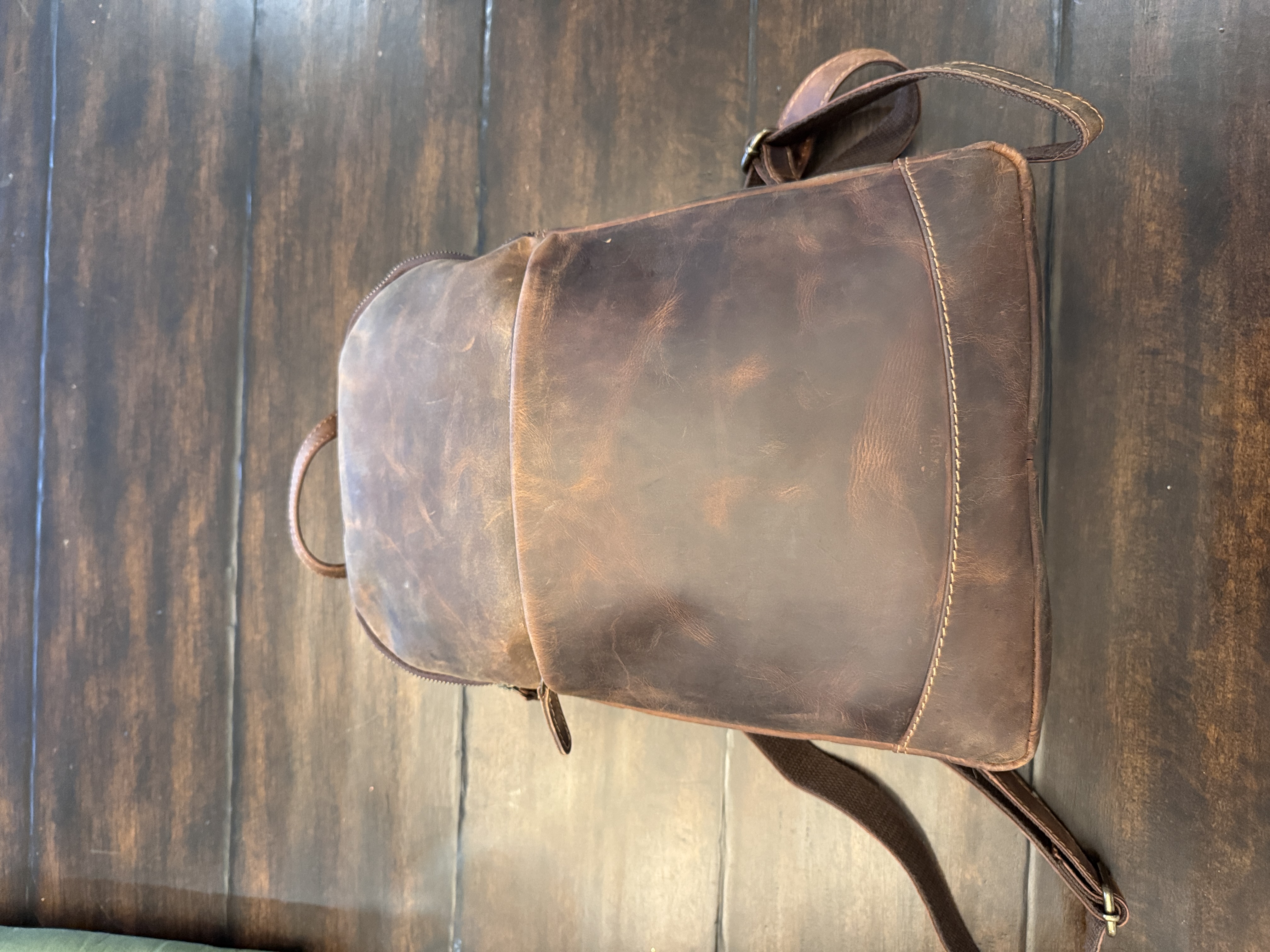 Leather Backpack
