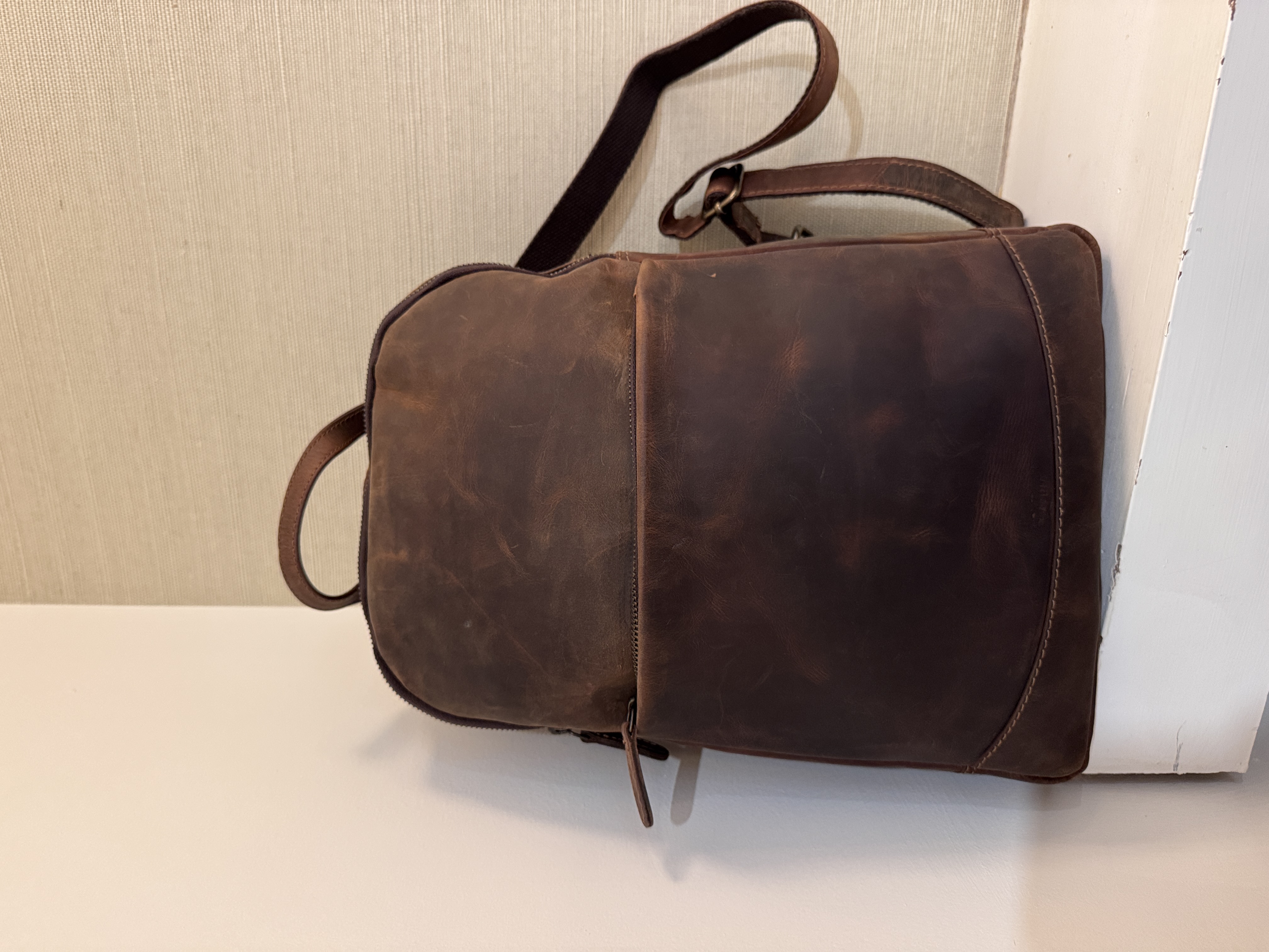 Leather Backpack