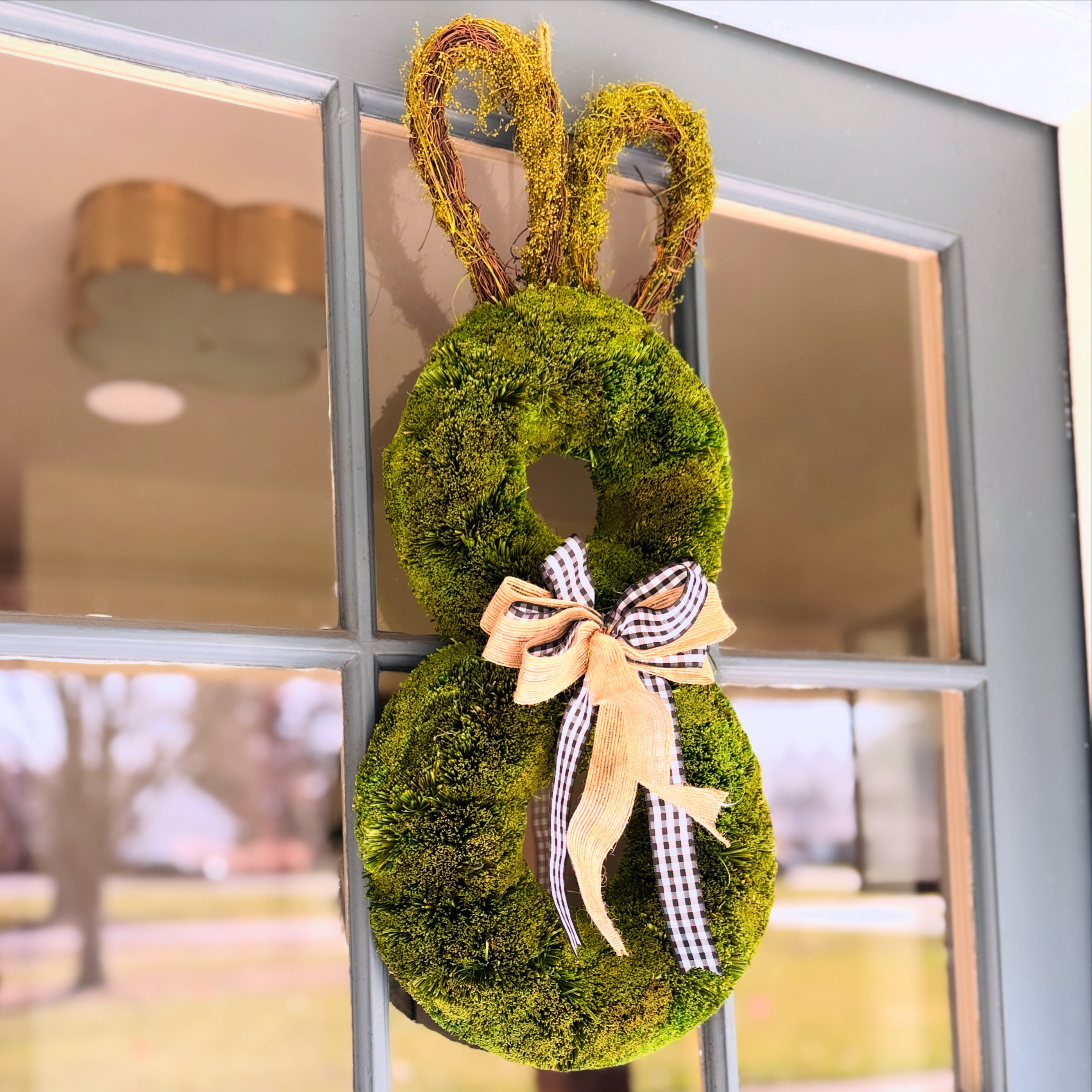 Rabbit Wreath w/Bow