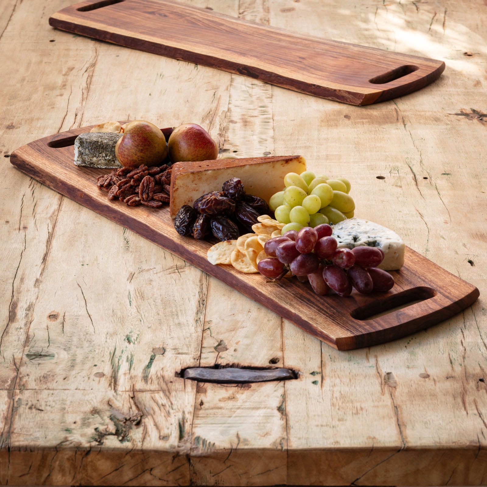 Live Edge Serving Board w/Handles