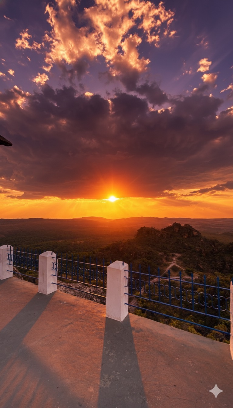 Por do Sol Guiado no Pico dos Pireneus