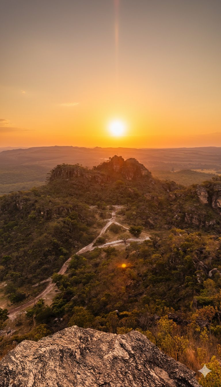 Por do Sol Guiado no Pico dos Pireneus