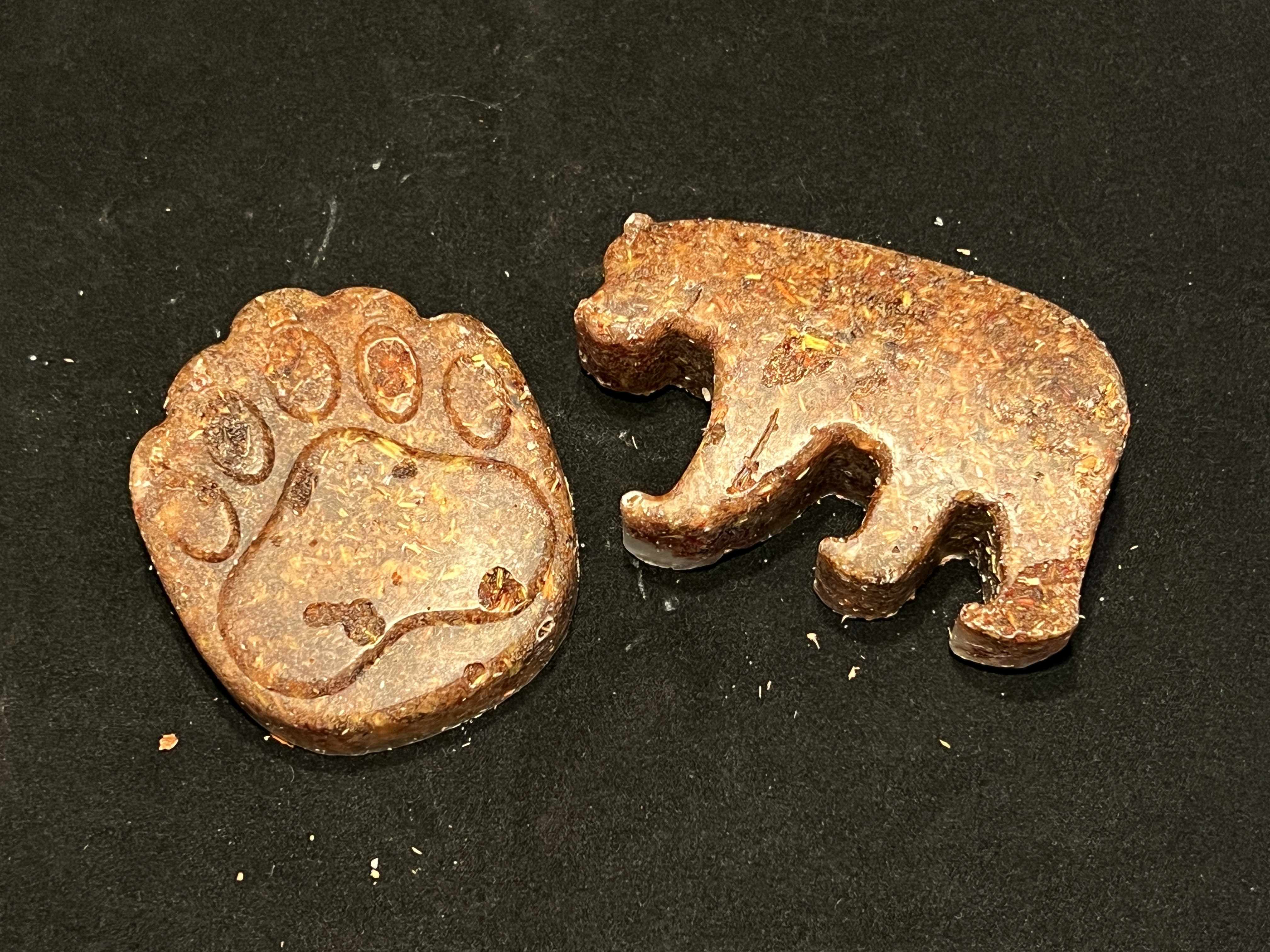 Bear Shaped Fire Starters (pair)
