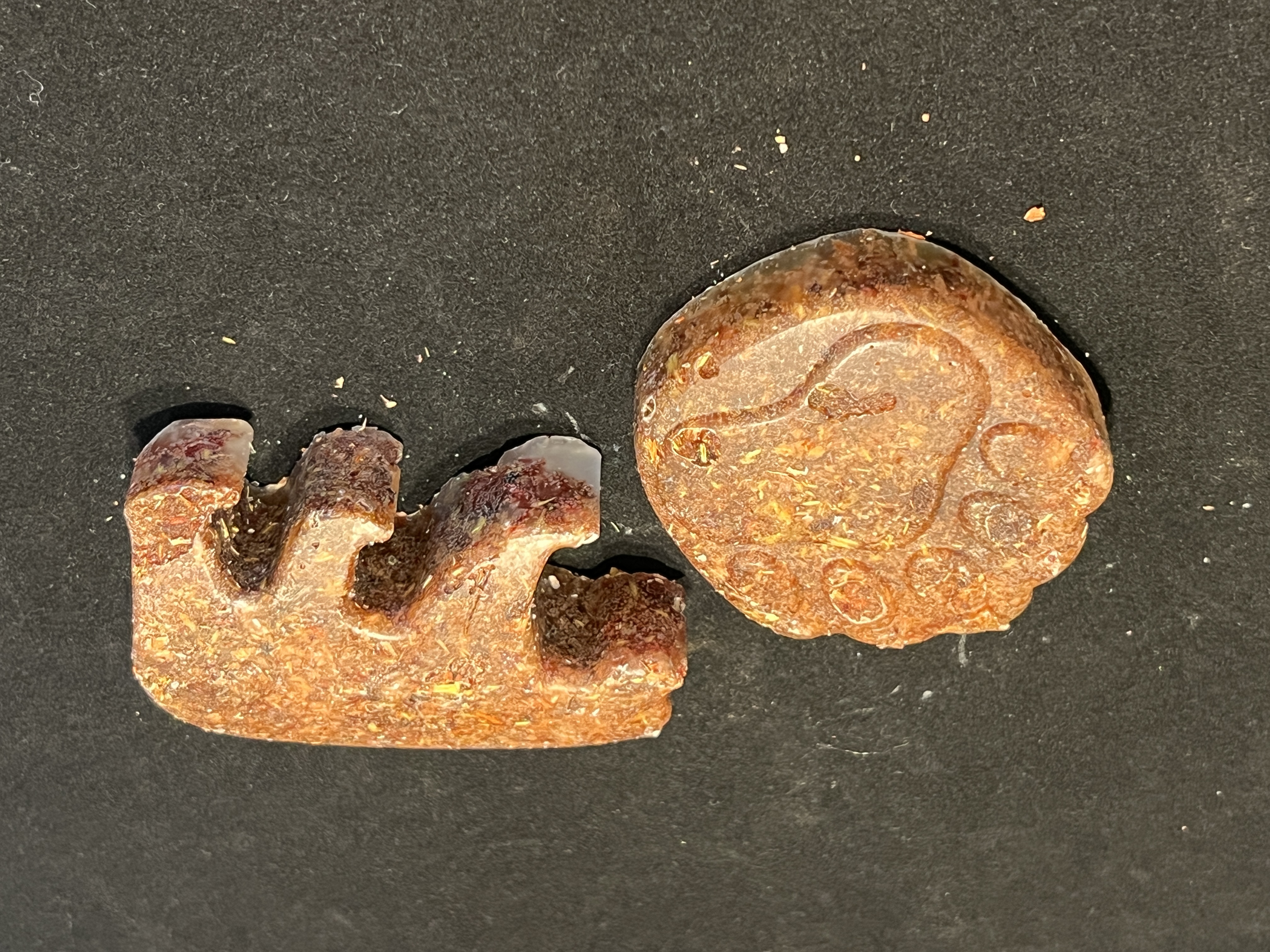 Bear Shaped Fire Starters (pair)