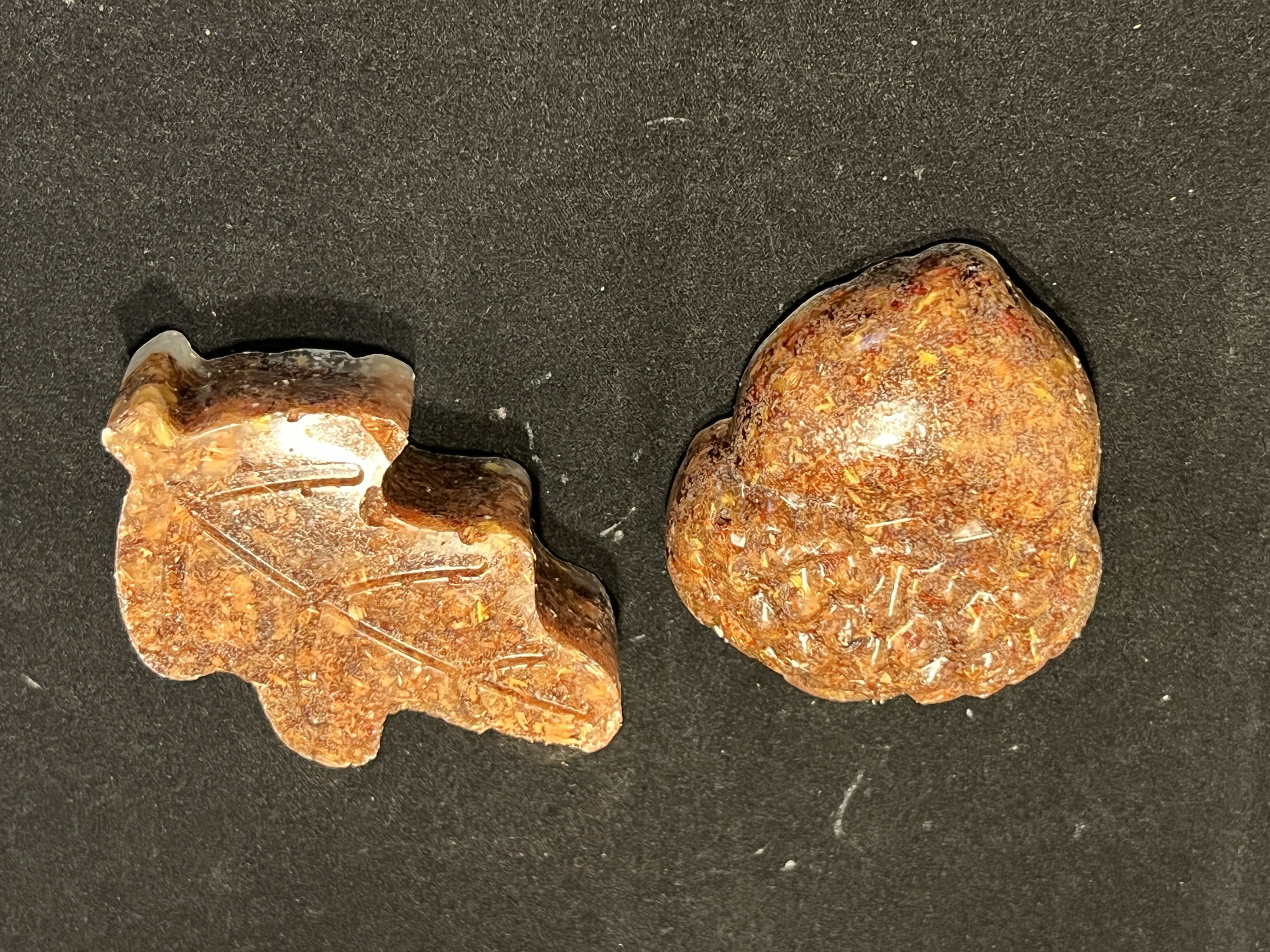 Leaf & Acorn Fire Starters (pair)