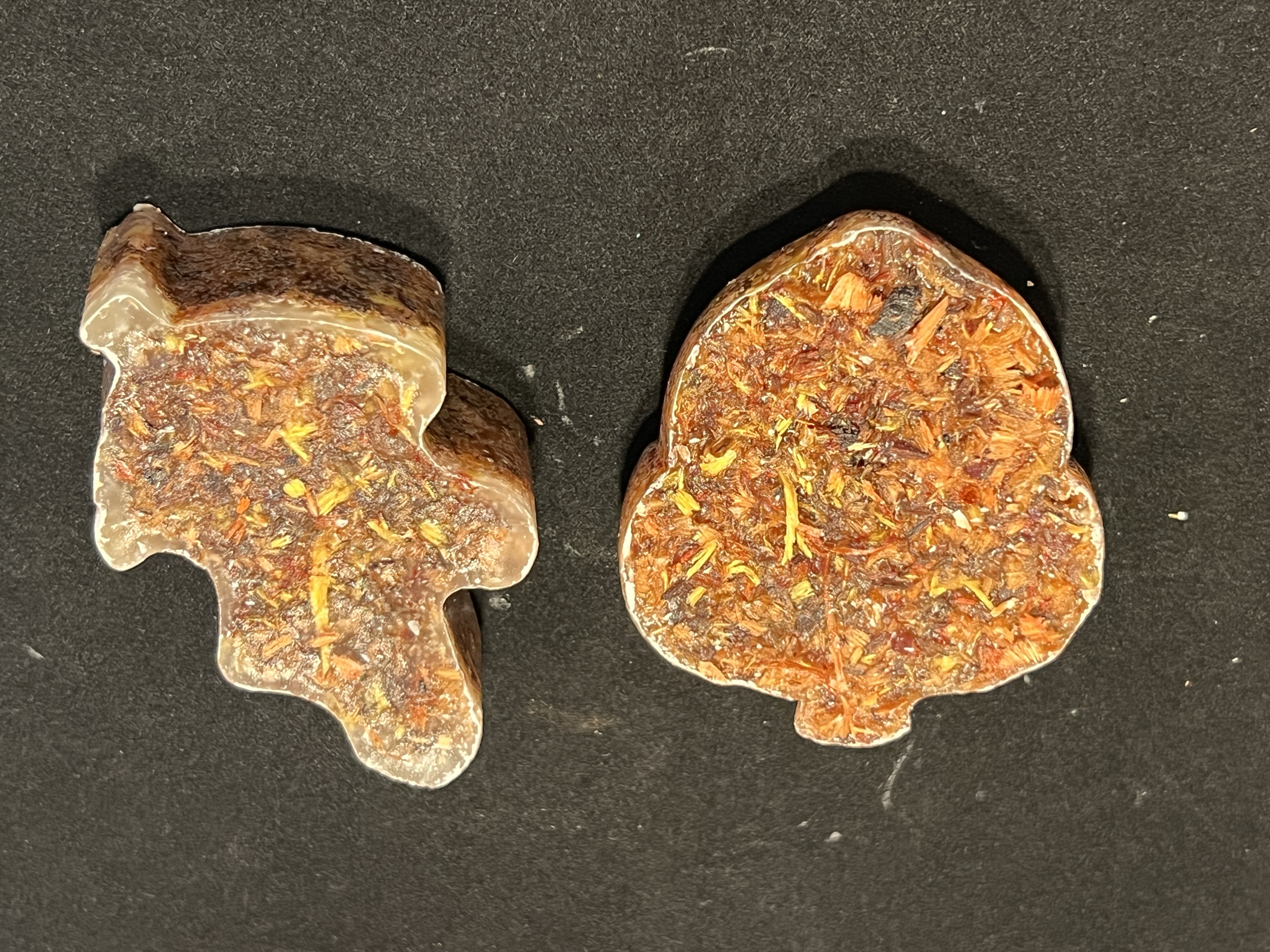 Leaf & Acorn Fire Starters (pair)