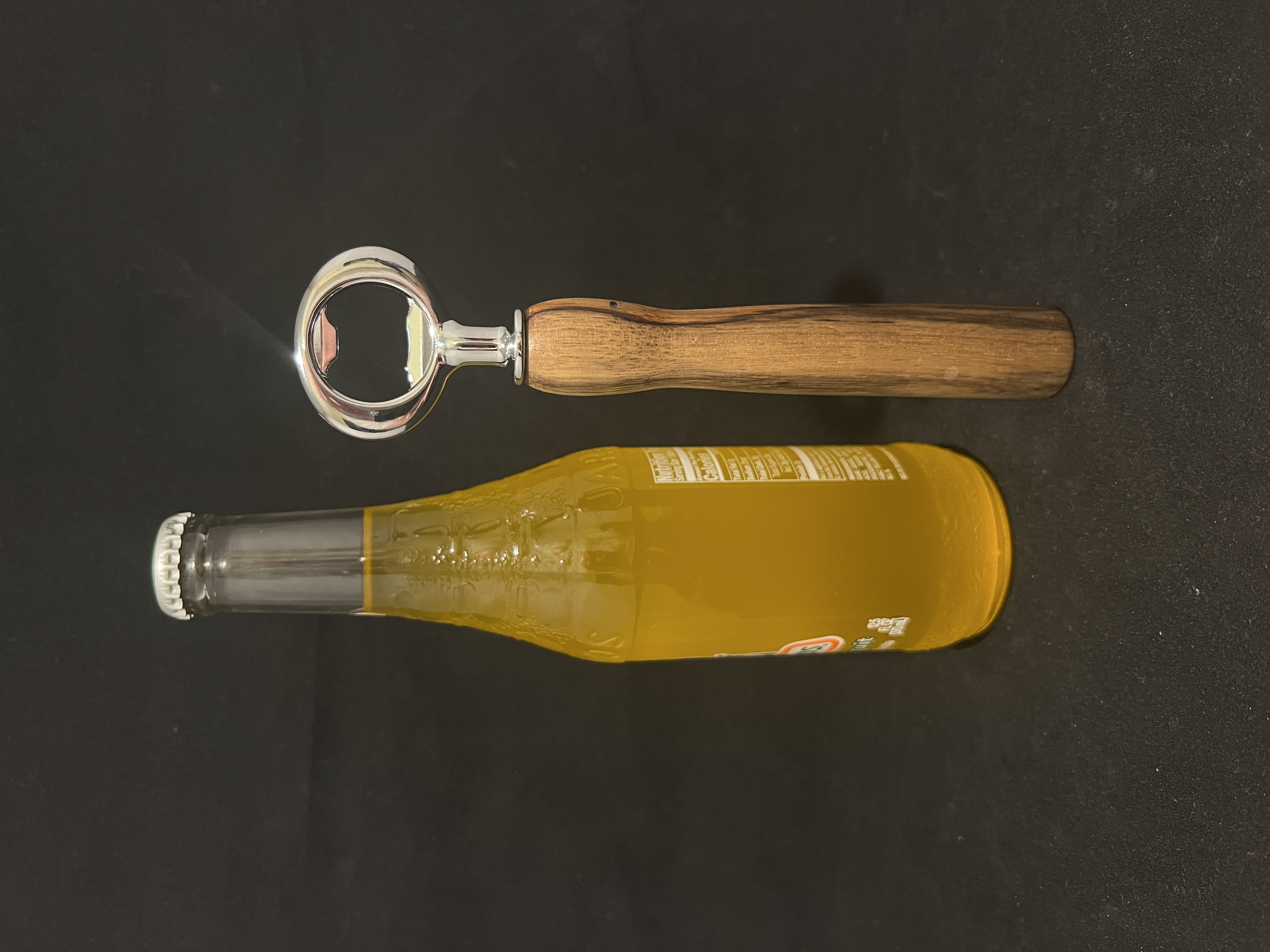 Black Limba Bottle Opener