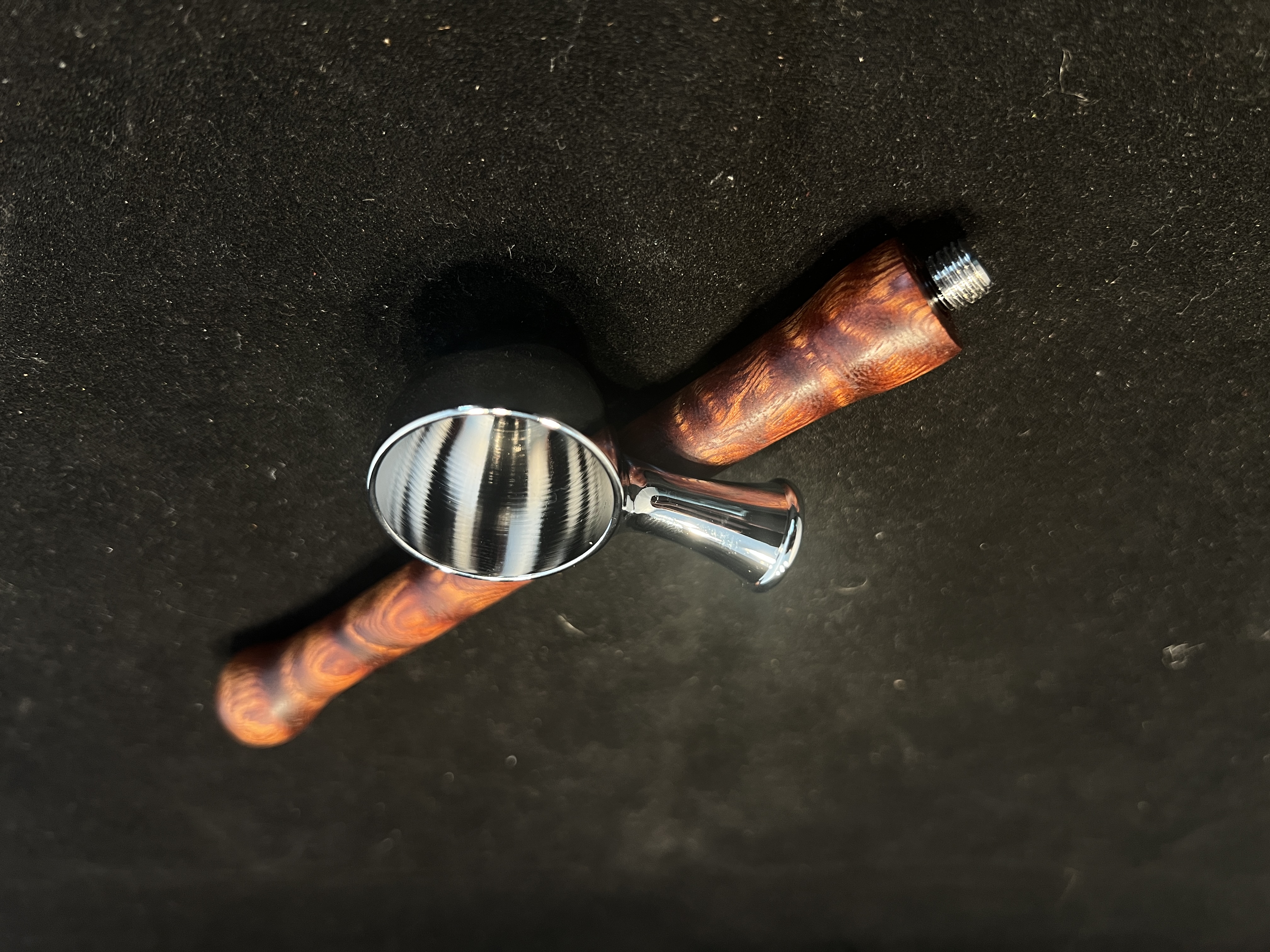 Ribbon Sapele Coffee Scoop